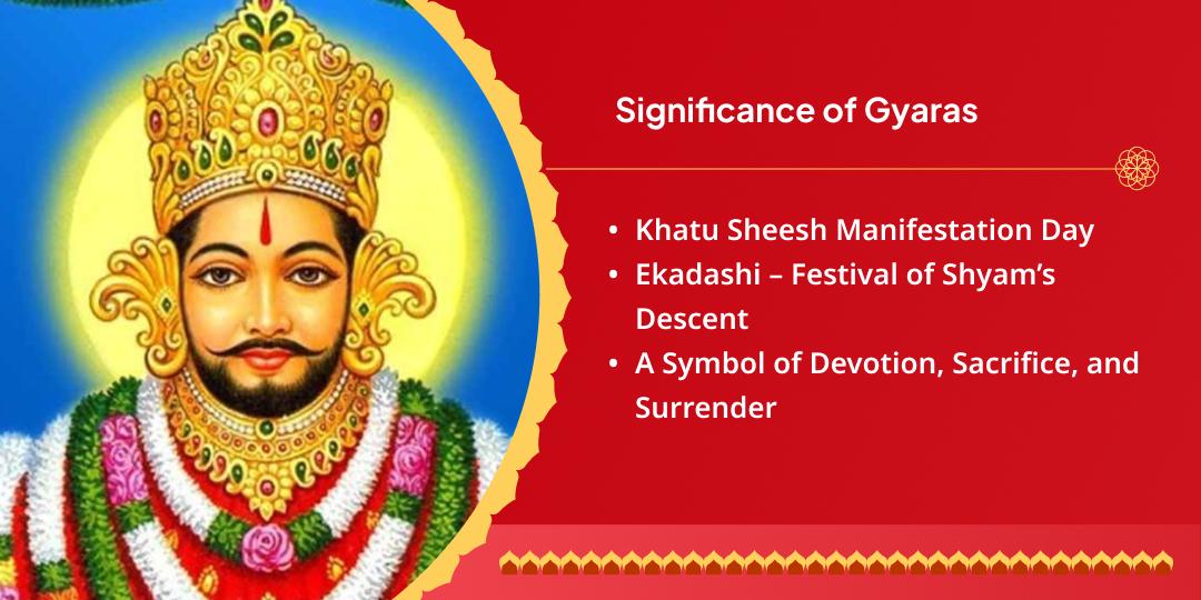 Gyaras Khatu Shyam Janmasthali Chulkana Dham Chadhava