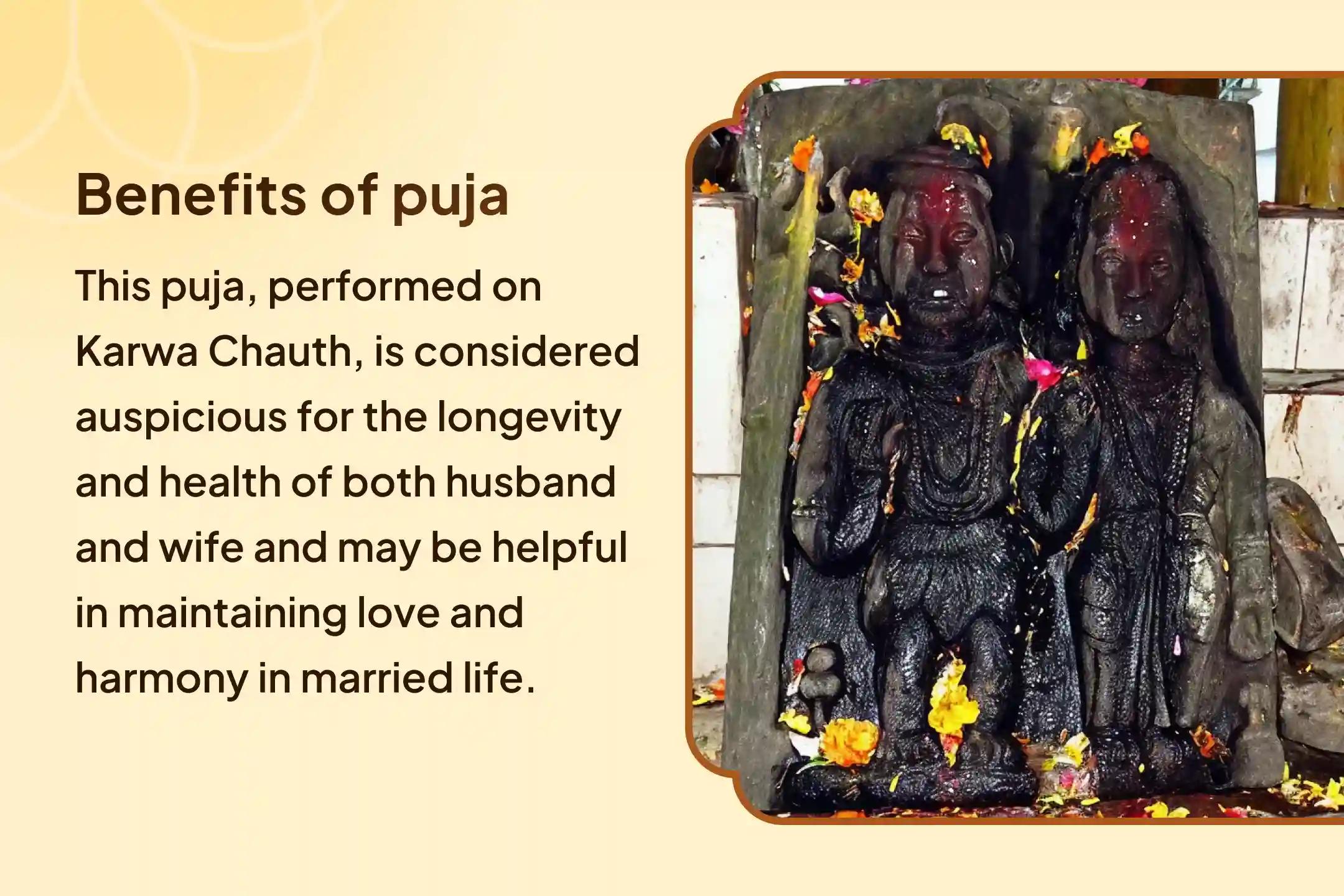 ✨🔥 Participate in the special Shiva-Parvati Puja organized at the Triyuginarayan Temple in wish of the wife's longevity on Karwa Chauth✨🔥