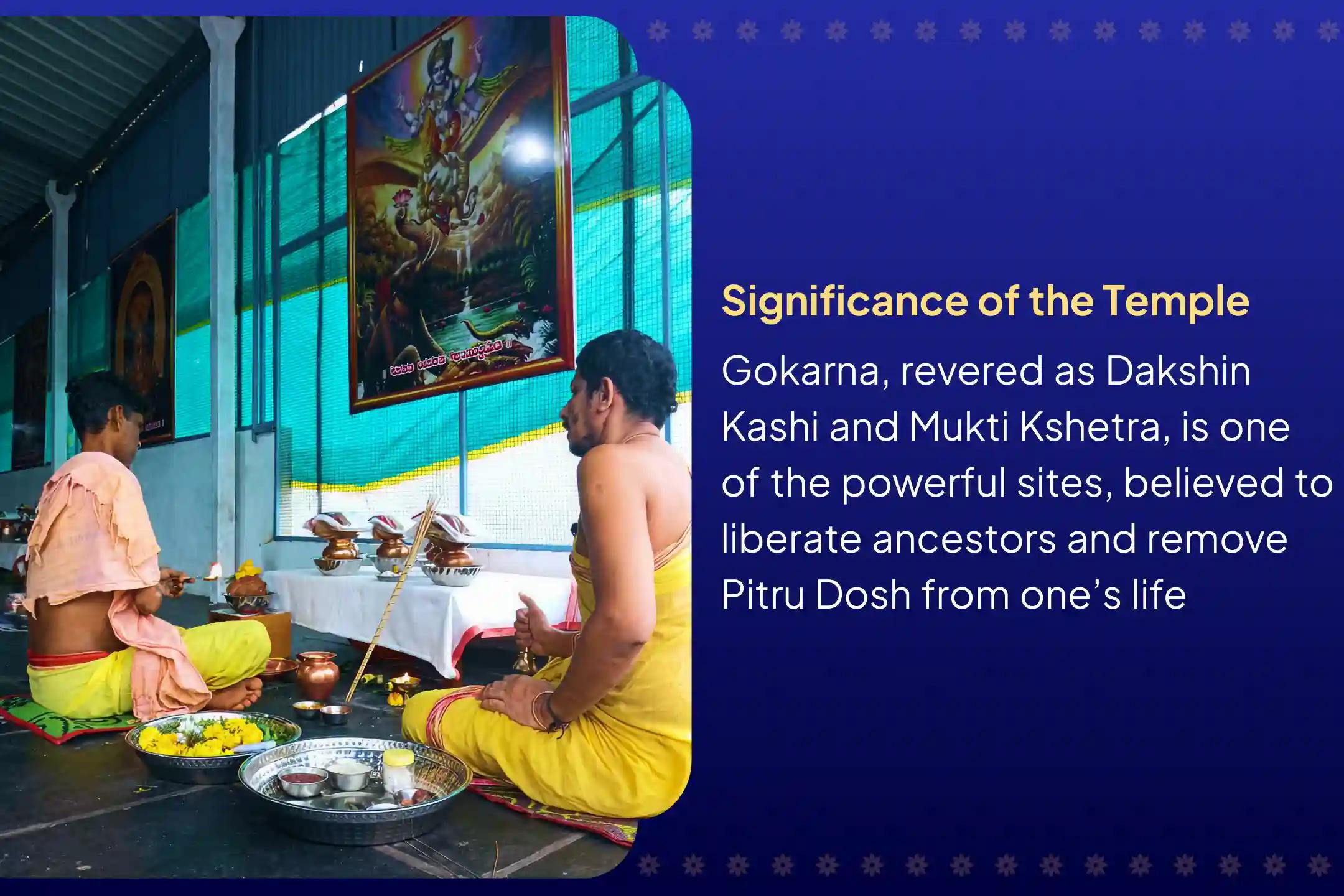 Participate in the Kalashtami Gokarna Kshetra Pitru Puja Special Pitru Dosh Puja to relieve ancestral curse and bring peace for departed souls