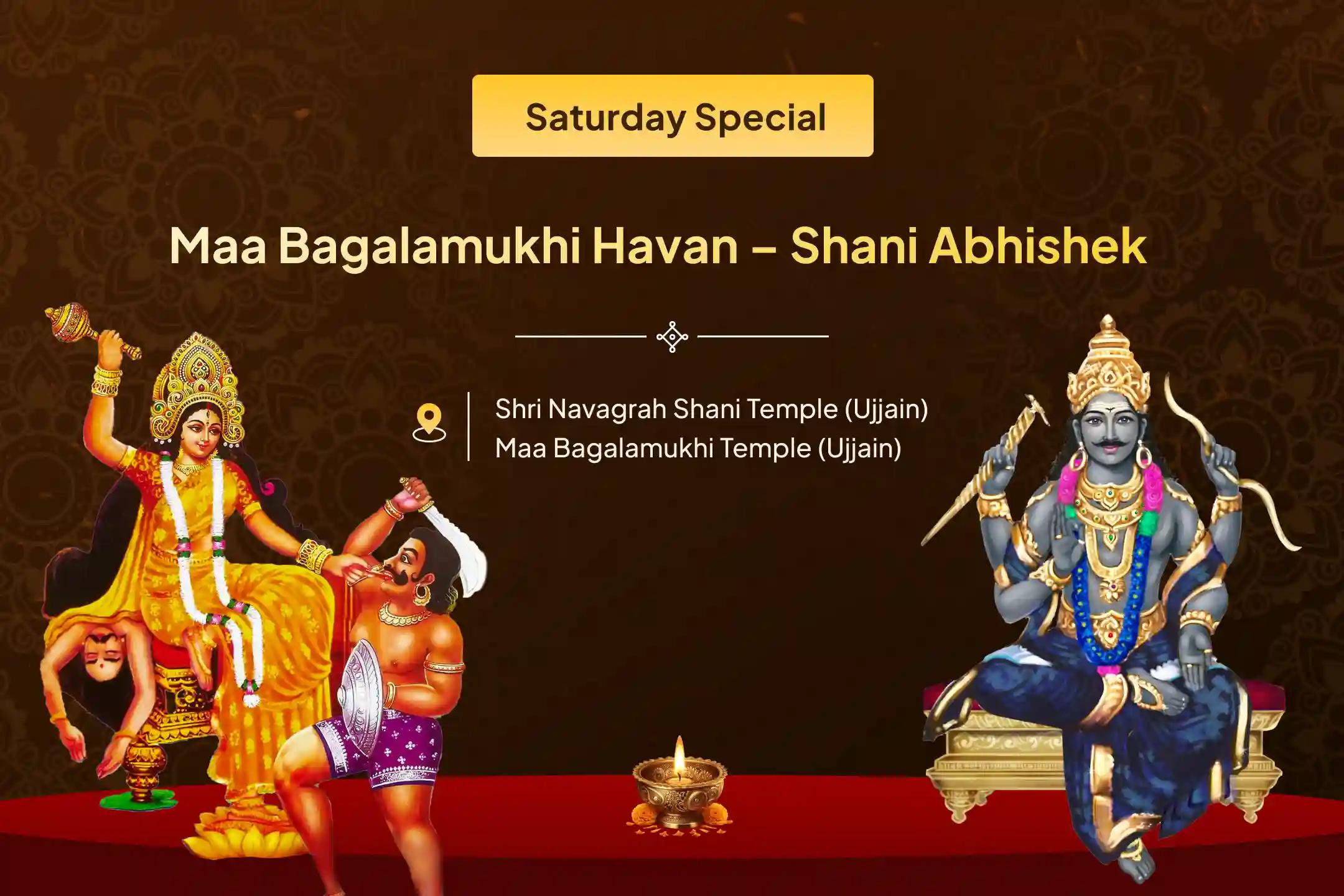 ⚖️ For victory over enemies and success in judicial matters, take refuge in Maa Bagalamukhi and Lord Shani 🙏🔱
