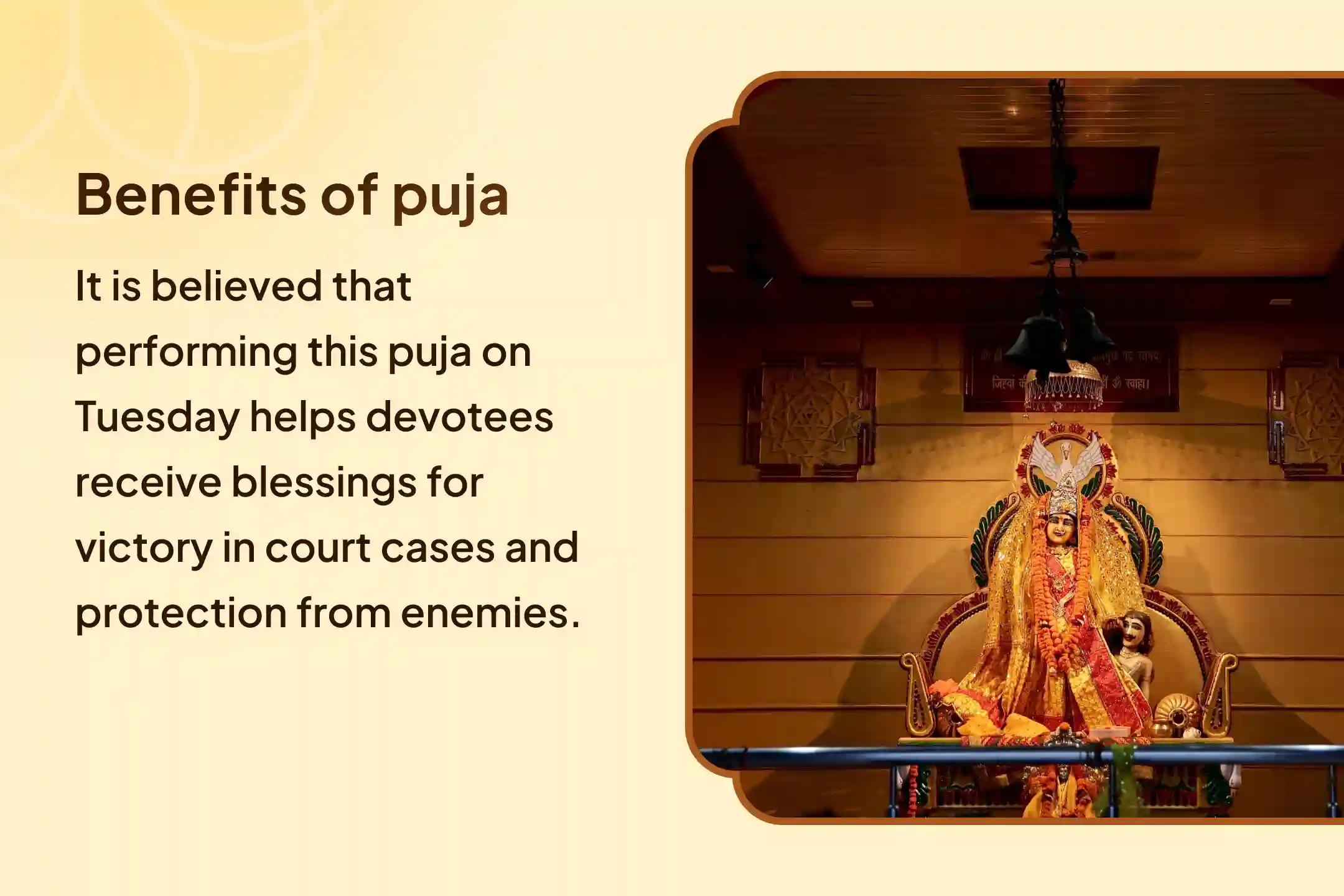 Just like Lord Shri Ram and the Pandavas worshipped Maa Baglamukhi for victory in their fiercest battles, now you too can seek her powerful blessings through this Tuesday sadhana for success in legal matters! 🙏