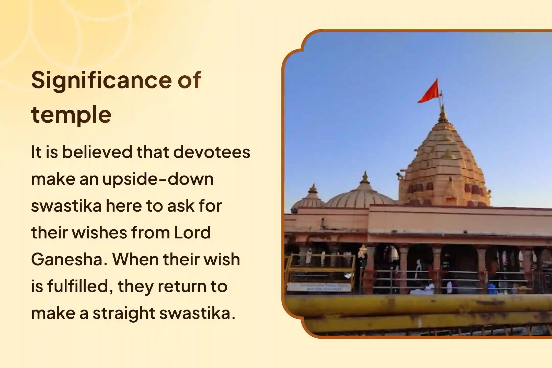 💰 Receive the blessing of relief from debt through the special worship of Vighnaharta Ganesh at the Shri Chintaman Ganesh Temple.