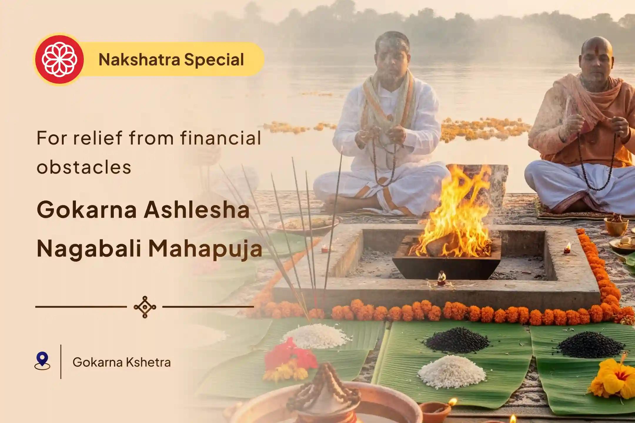 🐍 Receive the divine blessing of relief from wealth-related problems with the power of Ashlesha Nakshatra through Nagabali Puja in 'Dakshin Kashi' 🐍