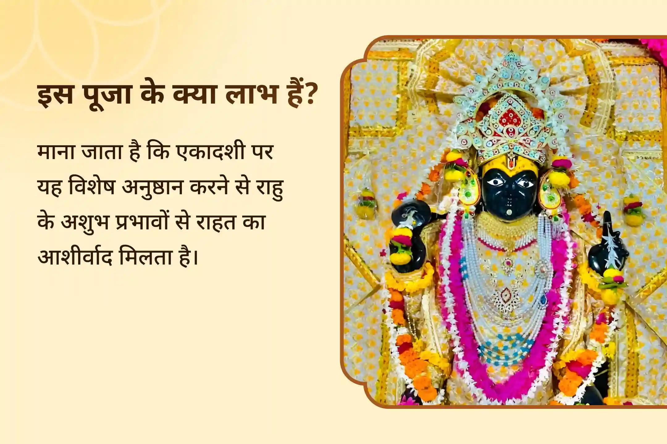 ✨ क्या आप भी राहु के दुष्प्रभाव और जीवन में बाधाओं से राहत पाना चाहते हैं? इस रमा एकादशी पर भगवान विष्णु की कृपा आपके जीवन में आध्यात्मिक शक्ति, सुरक्षा और समृद्धि का मार्ग प्रशस्त करे।🌸