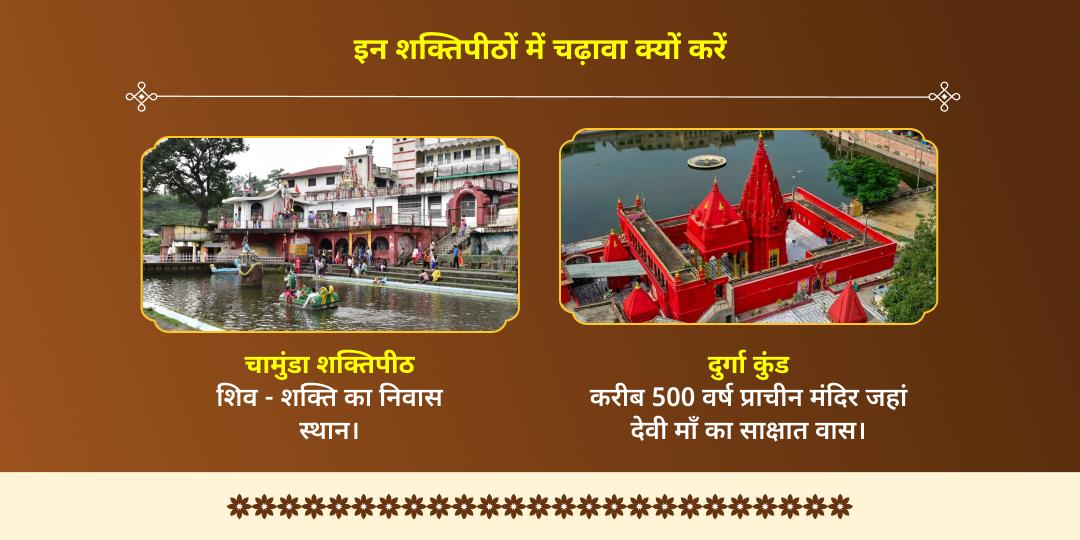 काली चौदस चामुंडा शक्तिपीठ चढ़ावा एवं दुर्गा कुंड चंडी हवन