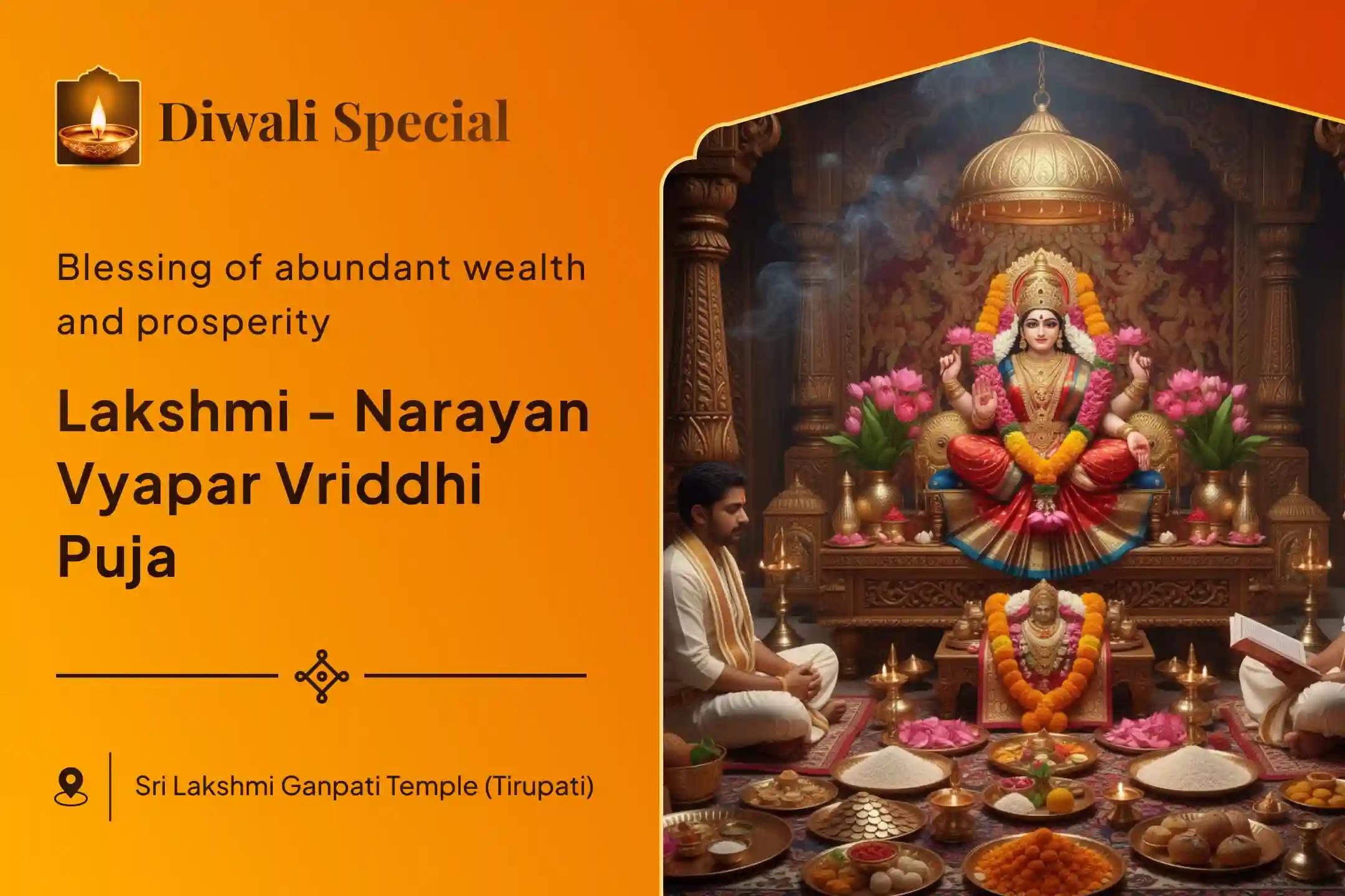 ✨In Tirupati, receive the divine blessings of immense wealth and prosperity through the Diwali Special 11 Brahmin Puja dedicated to Lord Venkateswara, the incarnation of Lord Vishnu, and Maa Lakshmi. ✨