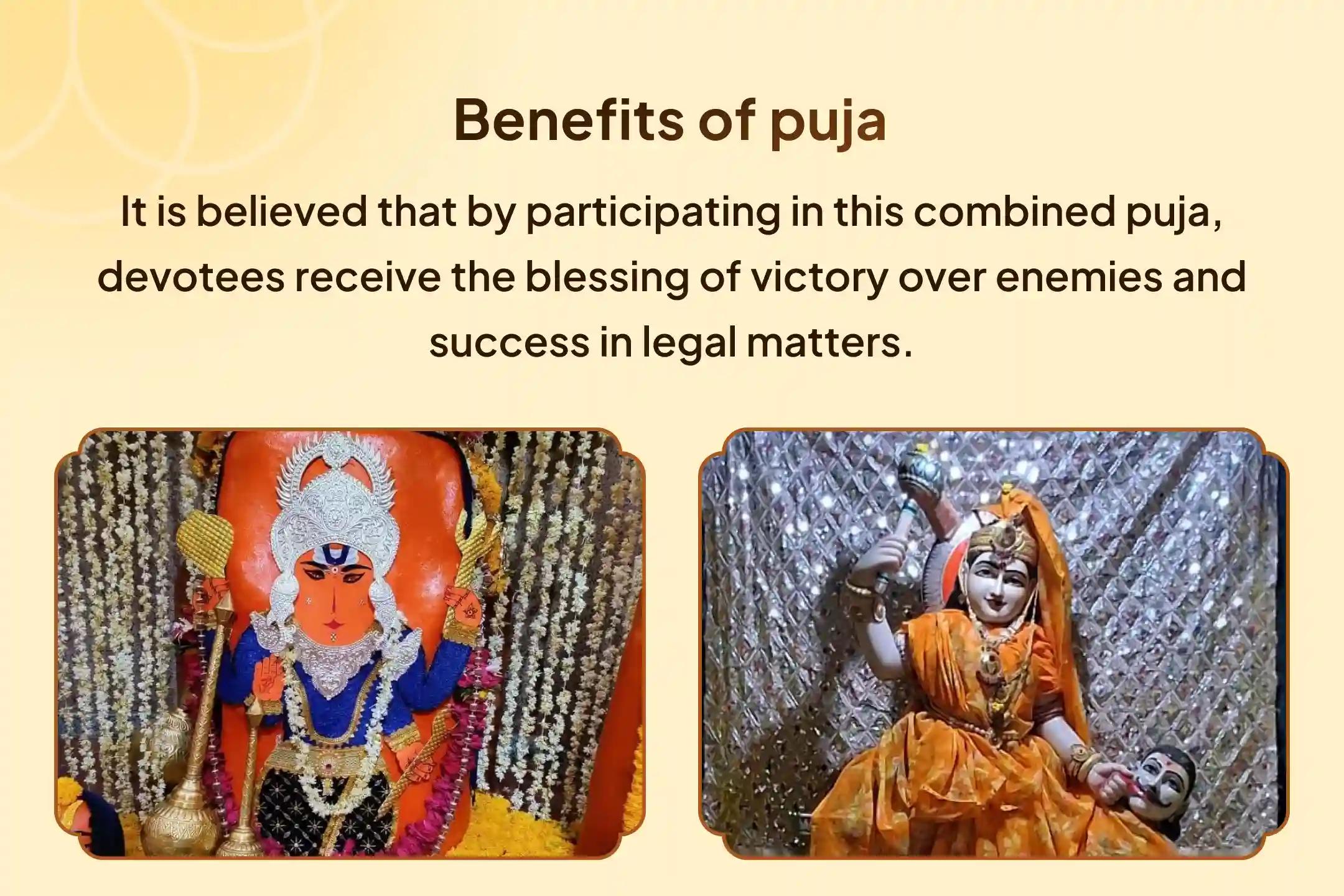 🕉️ Invoke the Trishakti and receive the blessing of victory over enemies and relief in court cases through their grace
