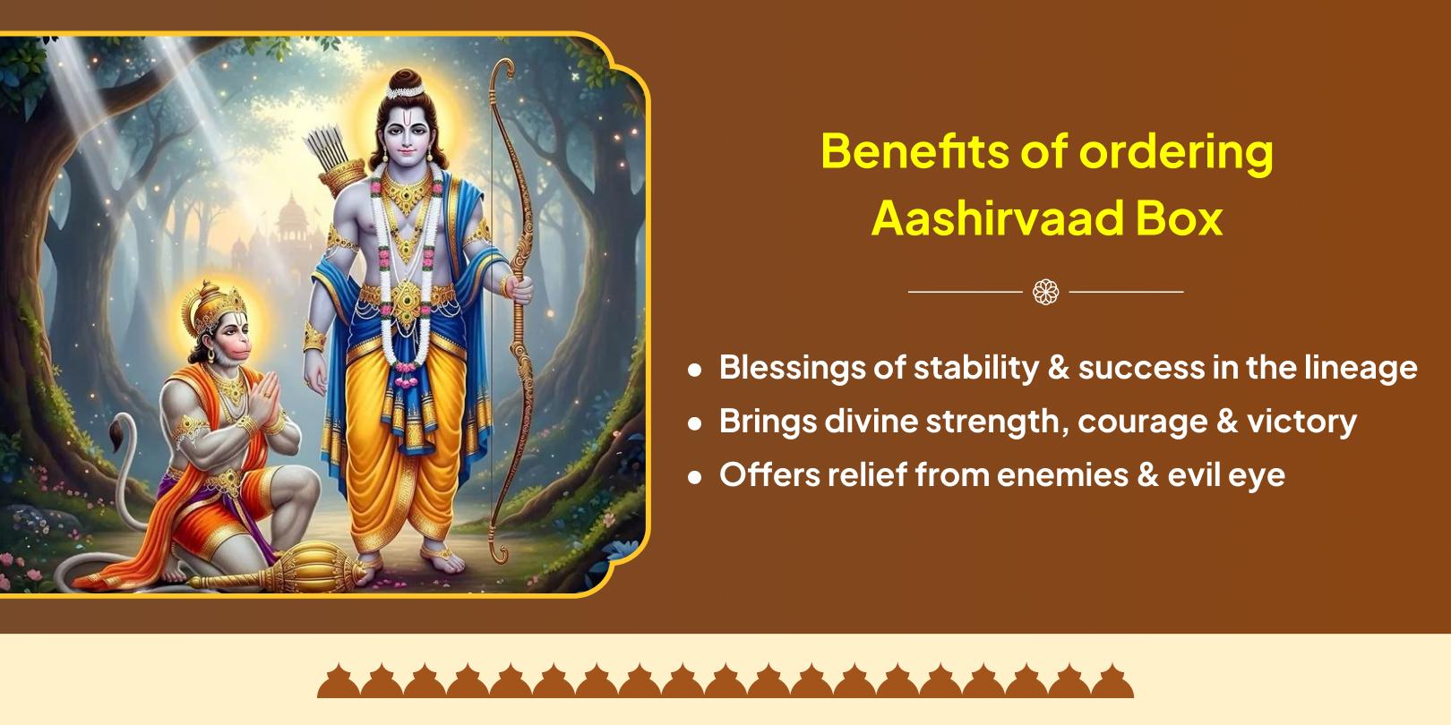 Diwali Mahotsav Ayodhya blessed Sampoorna Aashirvaad Box Delivery