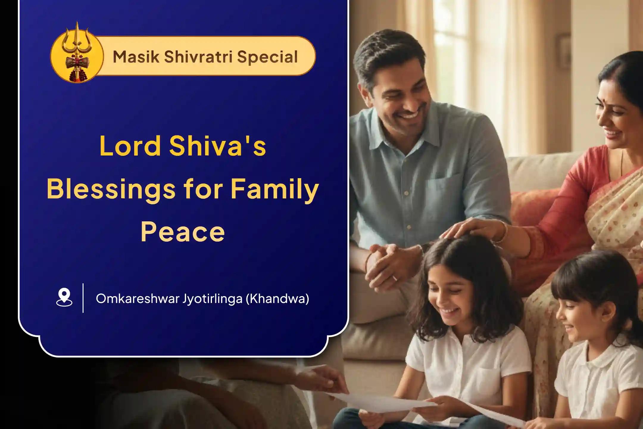 Experience the Jyotirlinga Puja for Prosperity to remove family discord and invite lasting peace and abundance.