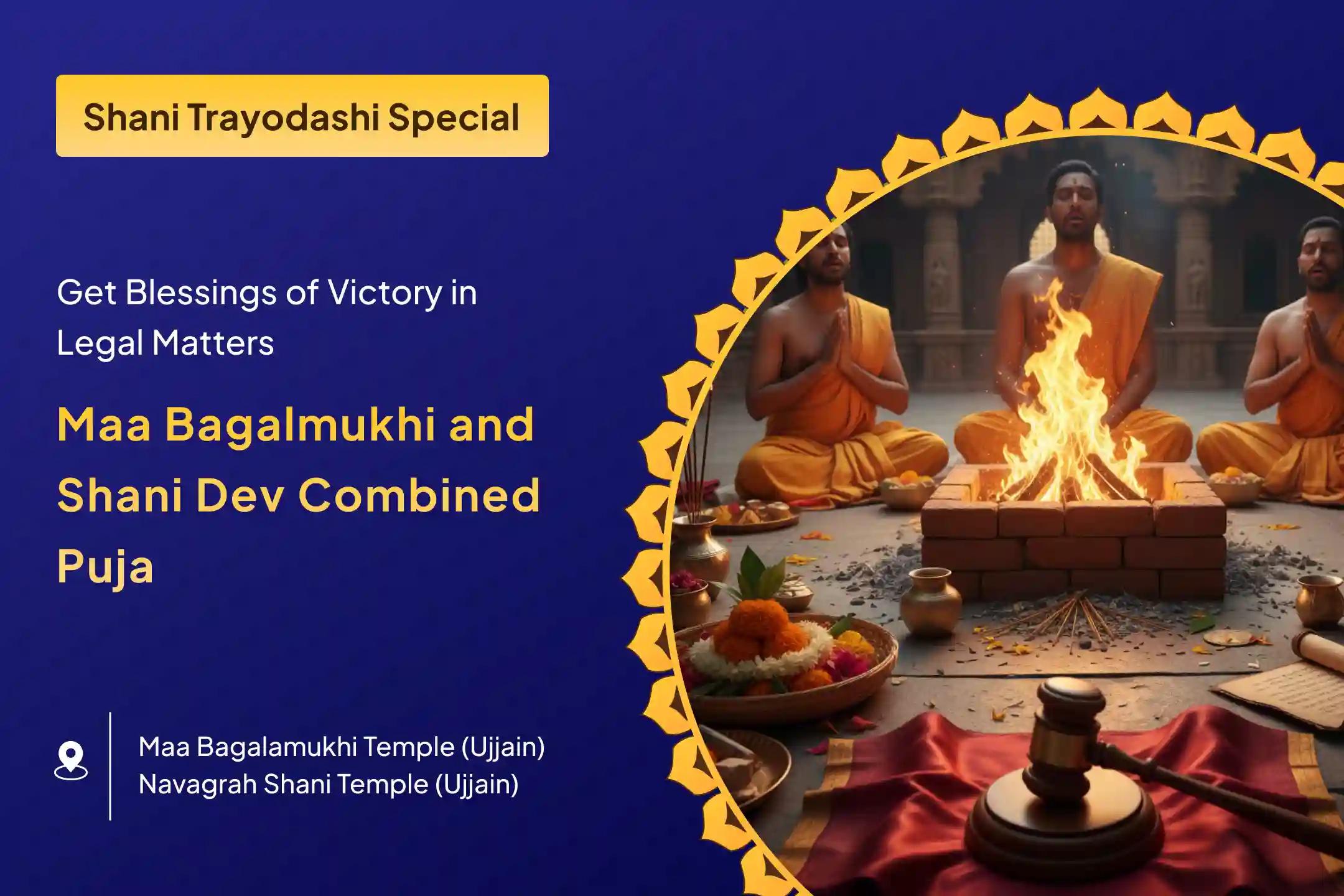 ⚖️ This Shani Trayodashi Offers a Rare Auspicious Window for Relief in Court Cases Through Combined Worship of Maa Bagalamukhi and Lord Shani 🙏