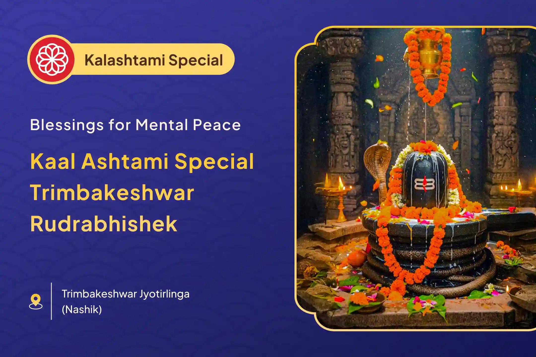 Are you tired of struggling to find peace of mind? This may be due to Rahu–Ketu dosha. On this Kaal Ashtami, a special Kaal Sarp Dosha puja will be performed to pray for mental peace.