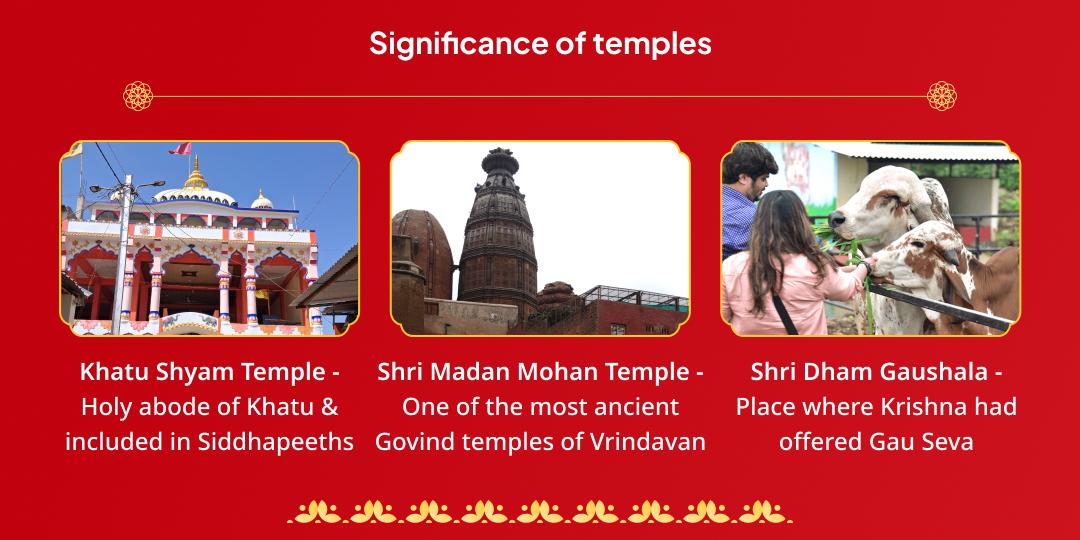 Gyaras-Govats Dwadashi Khatu & Shri Krishna Dual Temple Chadhava & Gauseva