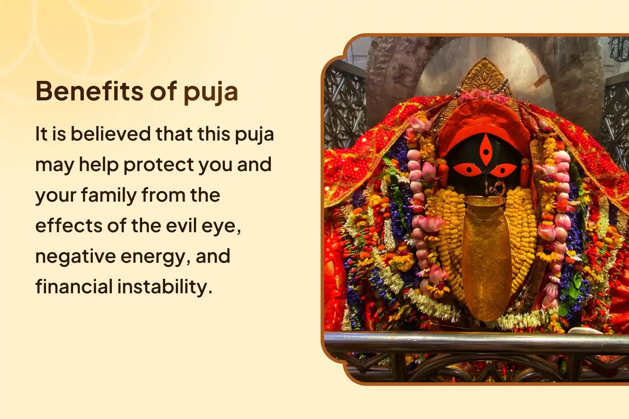 For the protection of you and your family from the evil eye, perform the Maharathri Mahakali Nazar Shanti and Raksha Kavach Maha-Anushthan in the Maharathri Mahakali Nazar Kavach Special 🙏✨