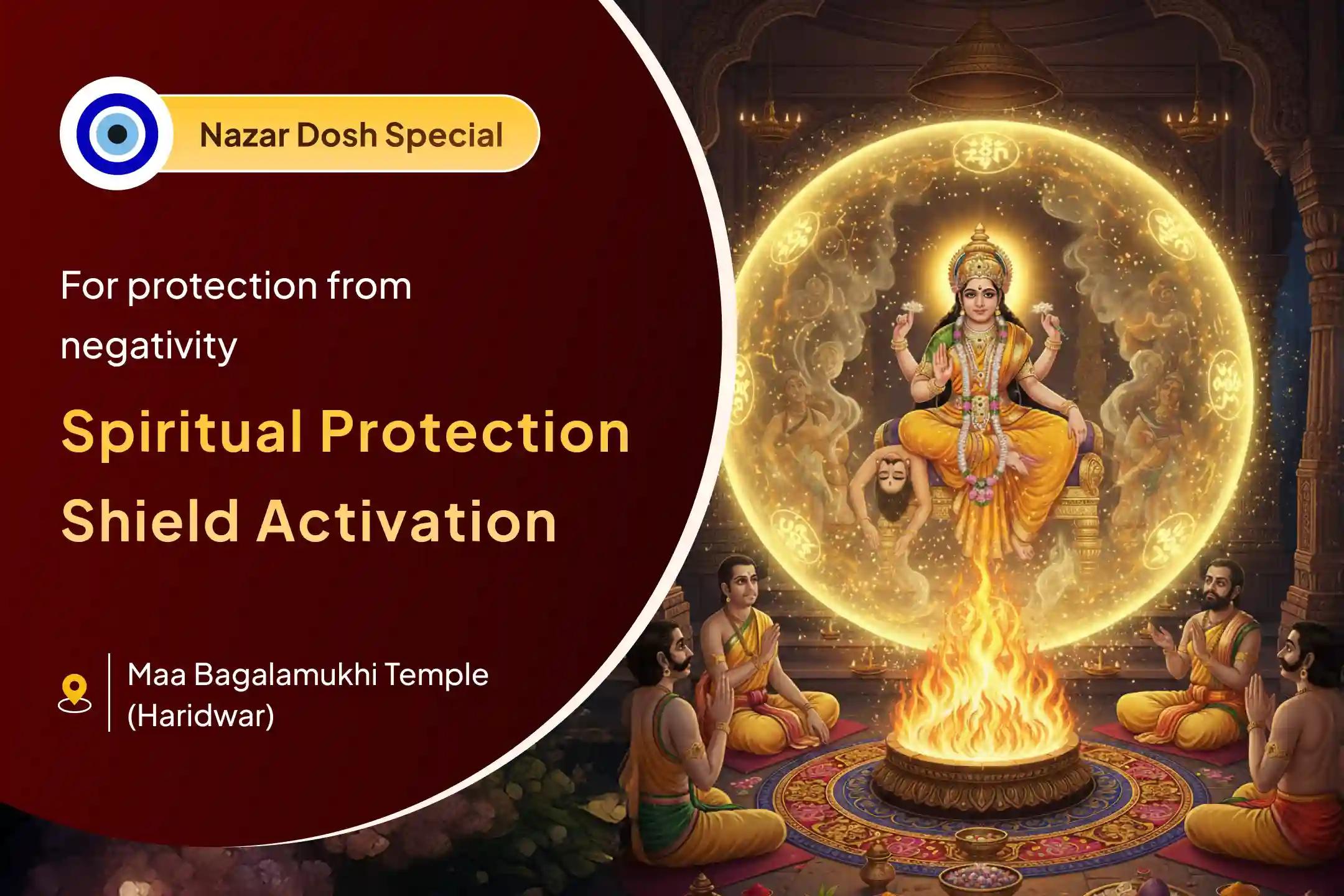 🧿 To protect from hidden negativity and to gain freedom from life's obstacles, participate in the special Evil Energy Purification Puja and Spiritual Protection Shield Ritual for protection from evil eye and negative energy ✨🕉️