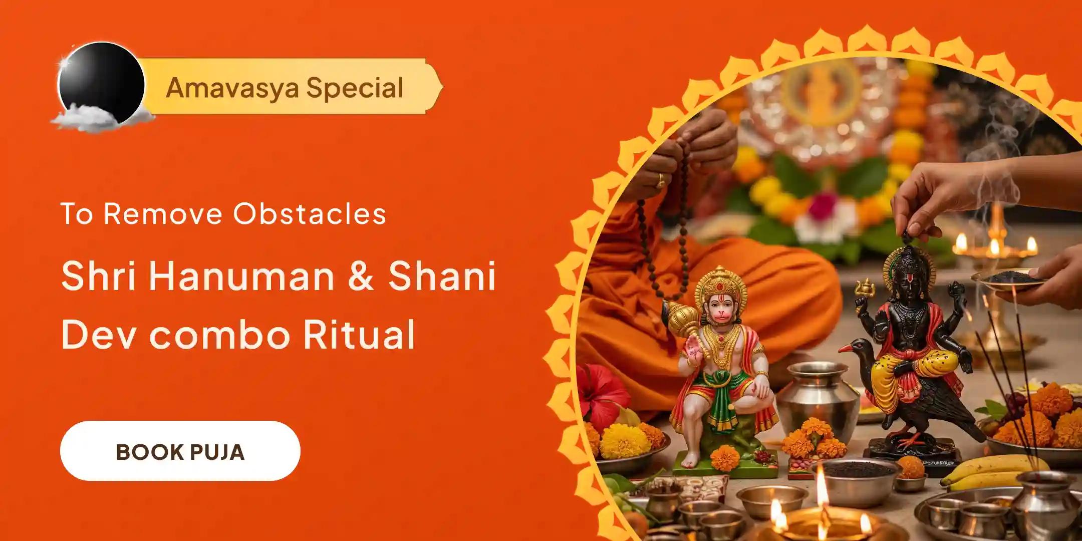 Hanuman Garhi Sindoor-Chandan Abhishek, 11,000 Hanuman Mool Mantra Jaap & Shani Til Tel Abhishek