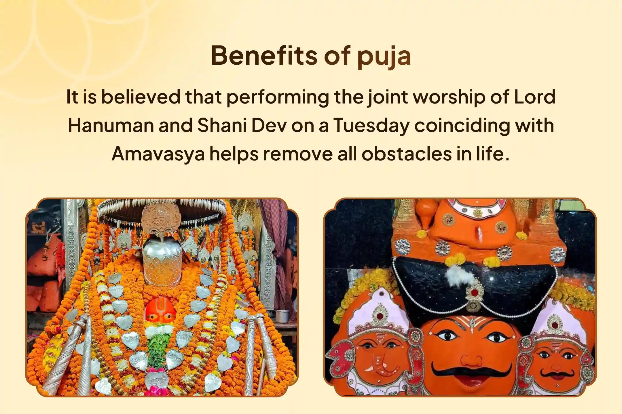 🔥✨ On this Amavasya, receive relief from all obstacles with Sindoor–Chandan Abhishek & 11,000 Hanuman Mool Mantra Jaap at Hanuman Garhi Temple, Ayodhya, along with Til Oil Abhishek to Shani Dev at the Navagrah Temple 🪔🪐