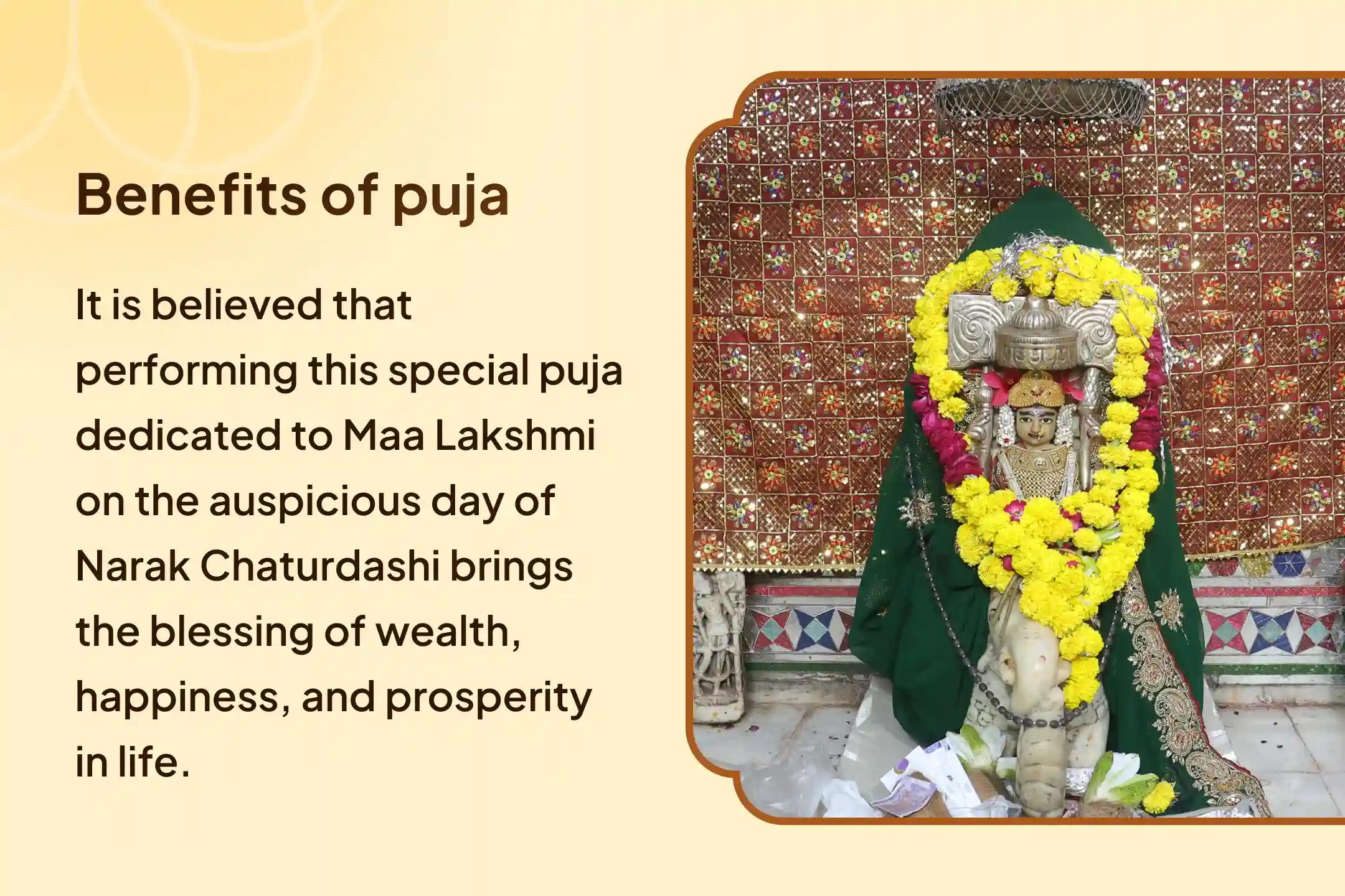 On the sacred day of Narak Chaturdashi, invoke the divine grace of Maa Lakshmi through the Mahalakshmi Sri Yantra sanctified by 7,00,000 Lakshmi Beej Mantra chants 🙏 and receive the blessing of wealth and prosperity 💰✨