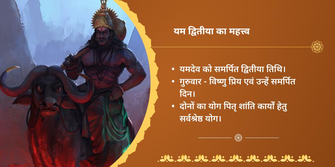 यम द्वितीया पितृ शांति यम-विष्णु द्विमंदिर चढ़ावा एवं पंडा सेवा