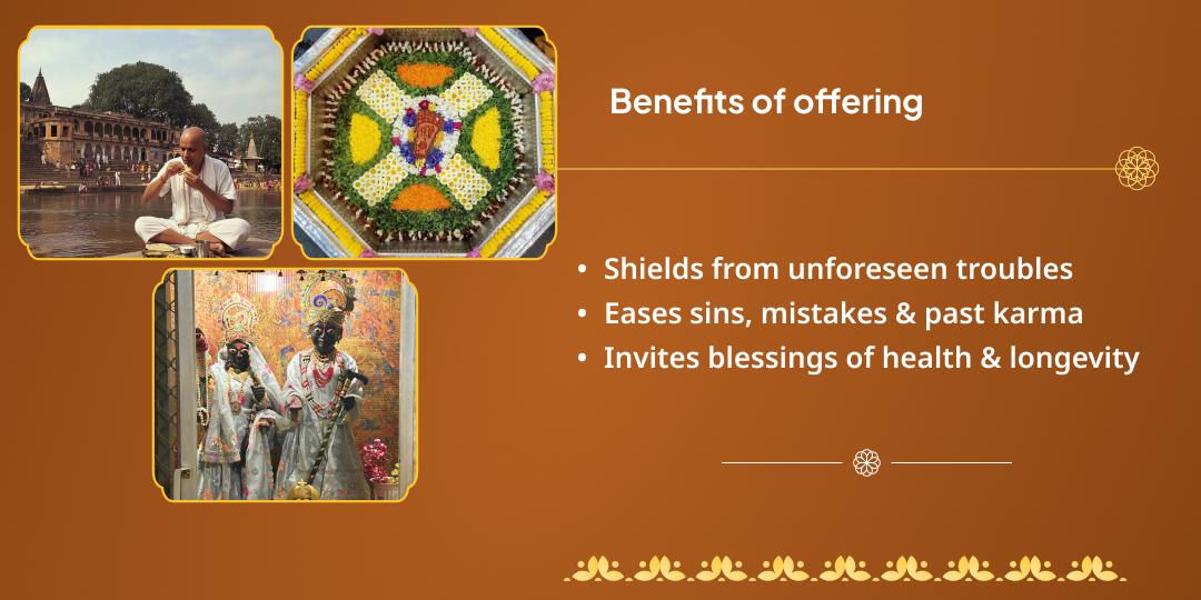 Yam Dwitiya Pitru Shanti Yam-Vishnu Dual Temple Chadhava & Panda Seva