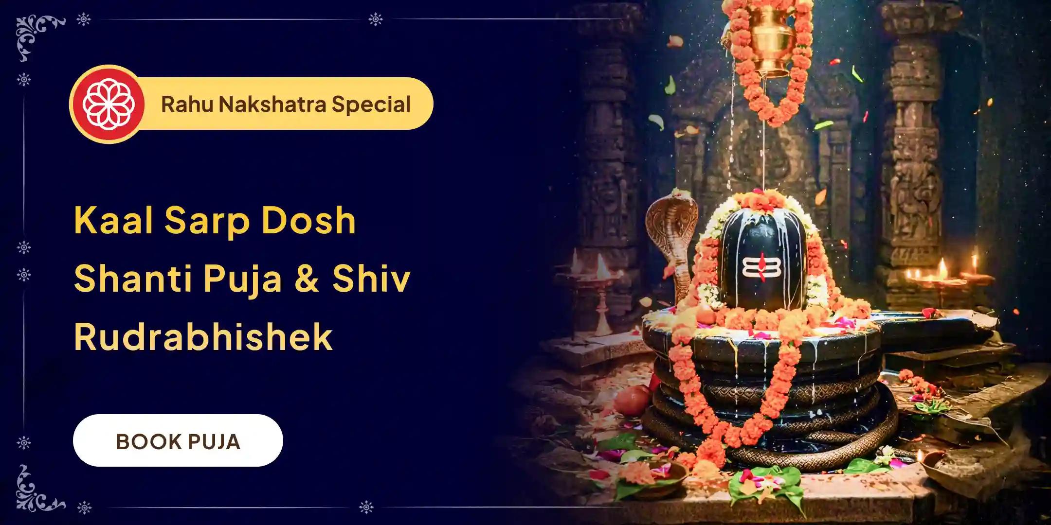 Kaal Sarp Dosh Shanti Puja and Shiv Rudrabhishek