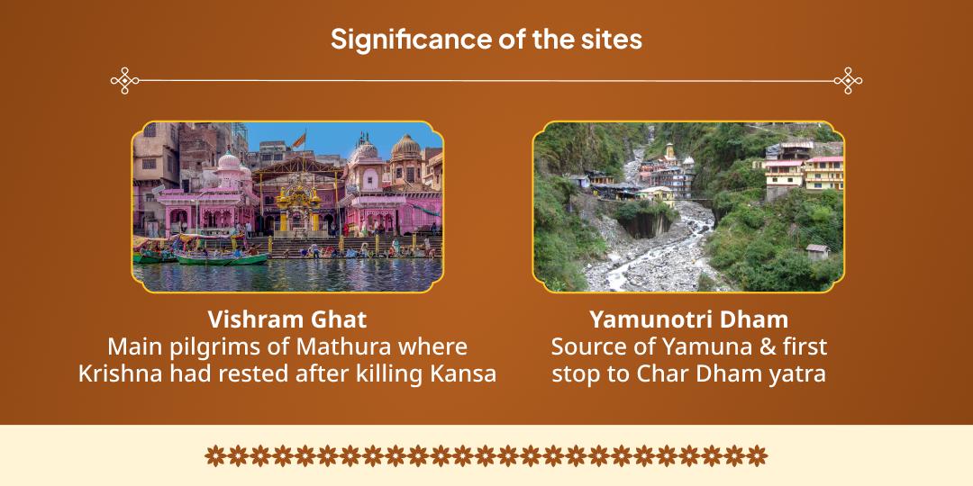 Bhai Dooj Yamuna Udgam Sthal Yamunotri Yamuna Deepdaan-Brahmin Seva