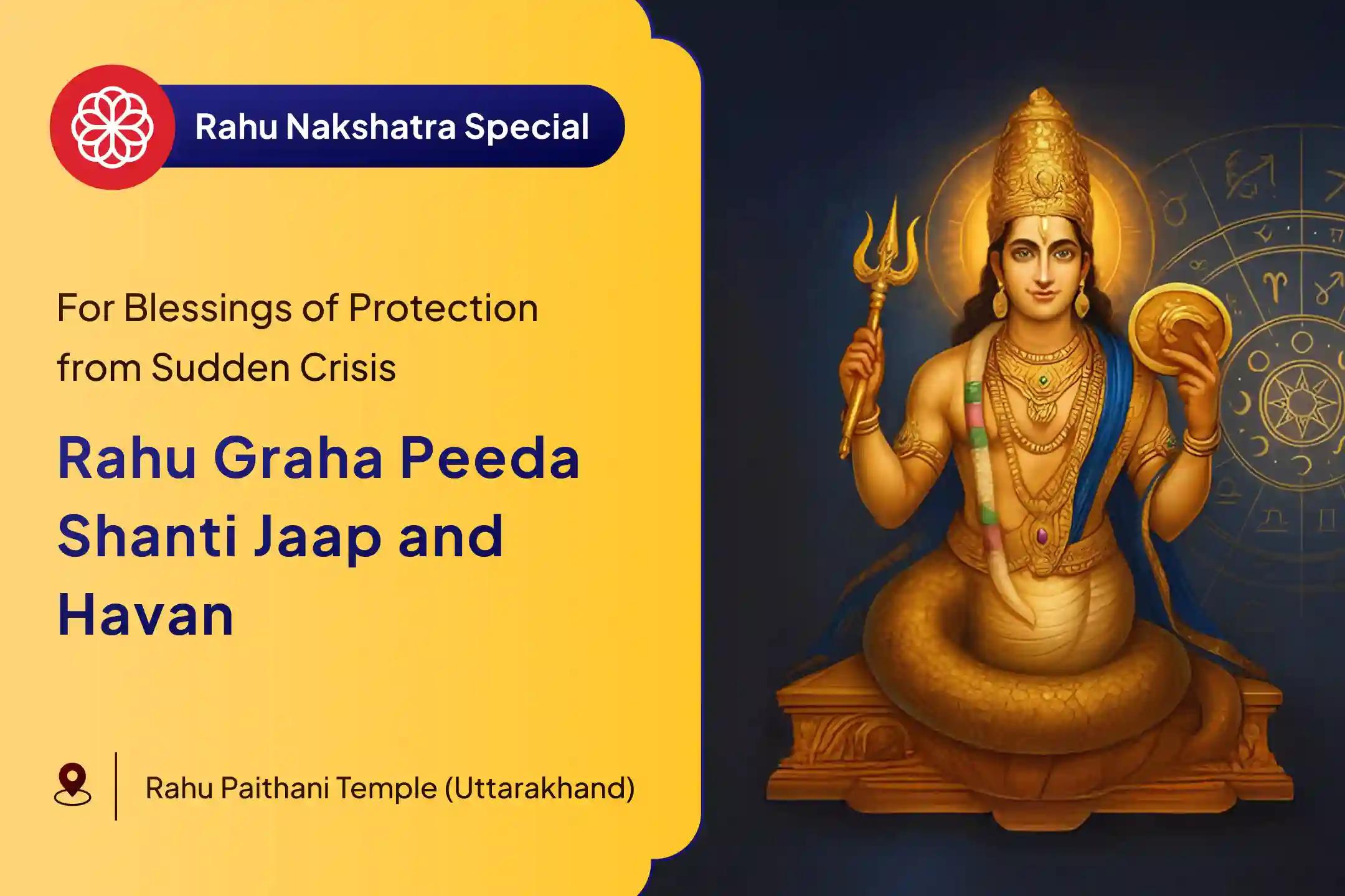 Dealing with Unexpected Crises? Rahu Graha Shanti Puja Can Help Bring Stability🌟
