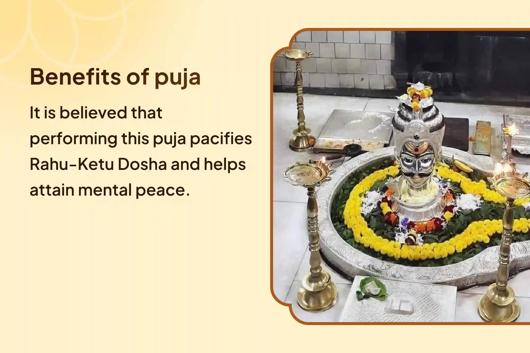 🙏 Receive the blessings of fearlessness and prosperity through Rudrabhishek with Kaal Sarp Dosha Shanti Puja during the divine Amavasya period