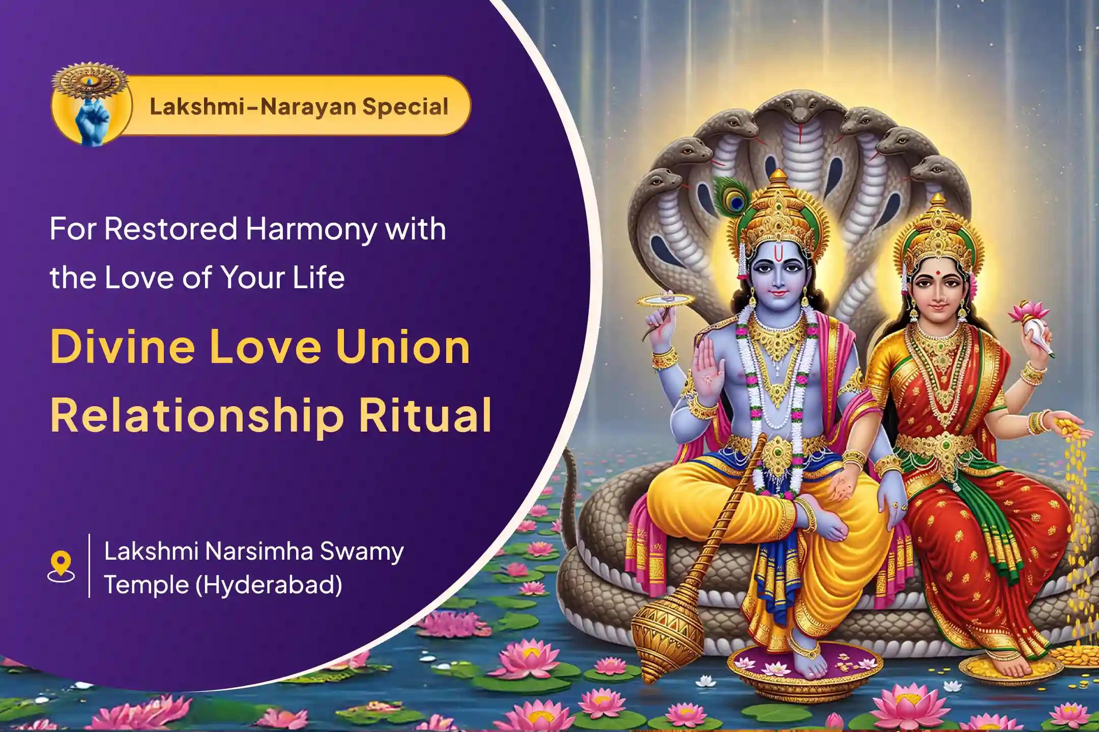 🔱 Experience restored sweetness and harmony in your relationships through the divine blessings of Maa Lakshmi and Lord Vishnu 🔱