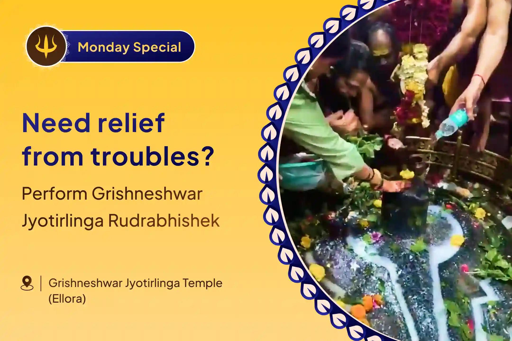 🕉️ To Receive the Grace of Lord Shiva, Perform Rudrabhishek at Grishneshwar Jyotirlinga and Attain Peace and Relief in Life 🔱