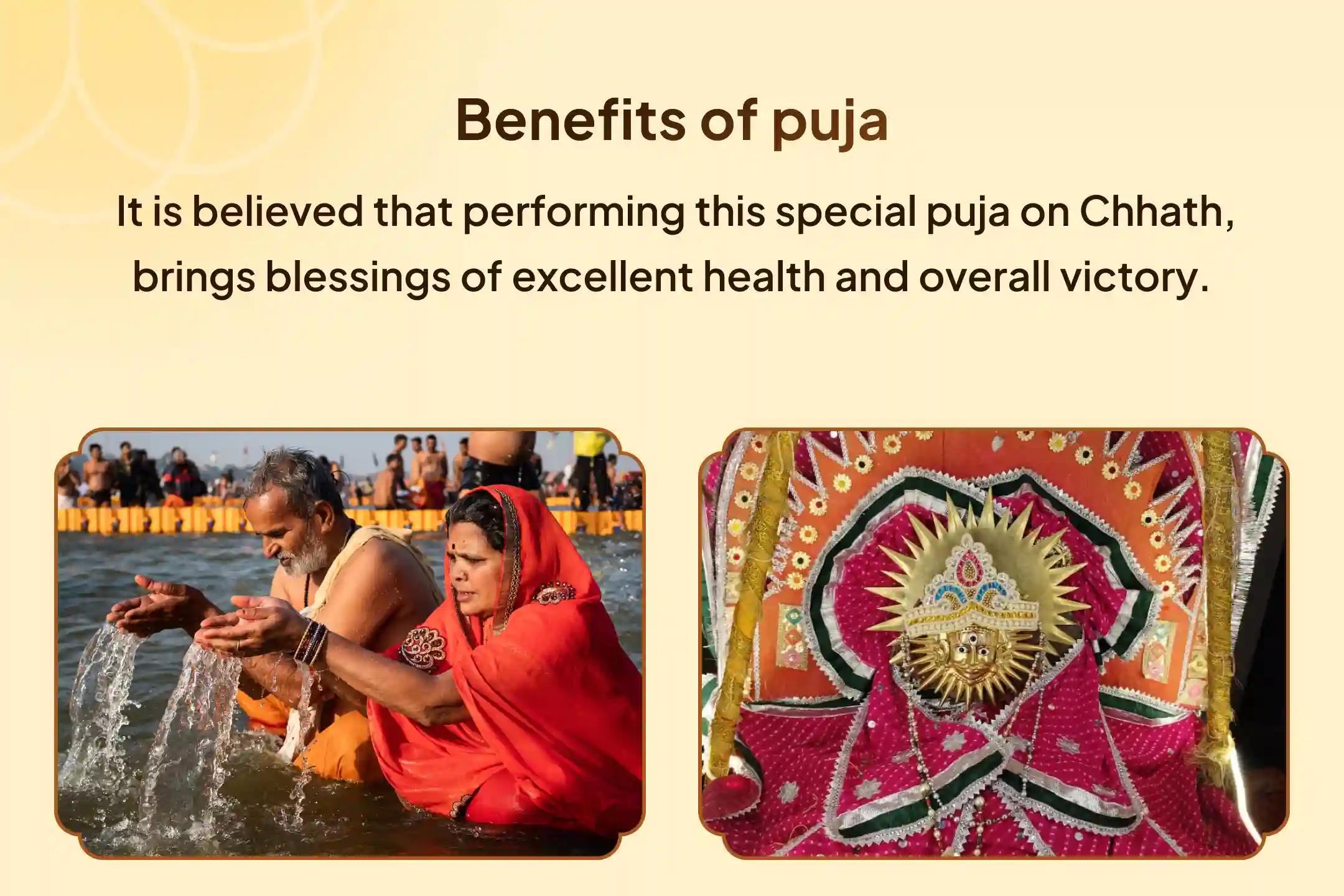 Are you struggling with persistent health issues or facing constant obstacles in your path to success? This Chhath Puja, invoke the combined blessings of Lord Surya for divine energy and victory✨