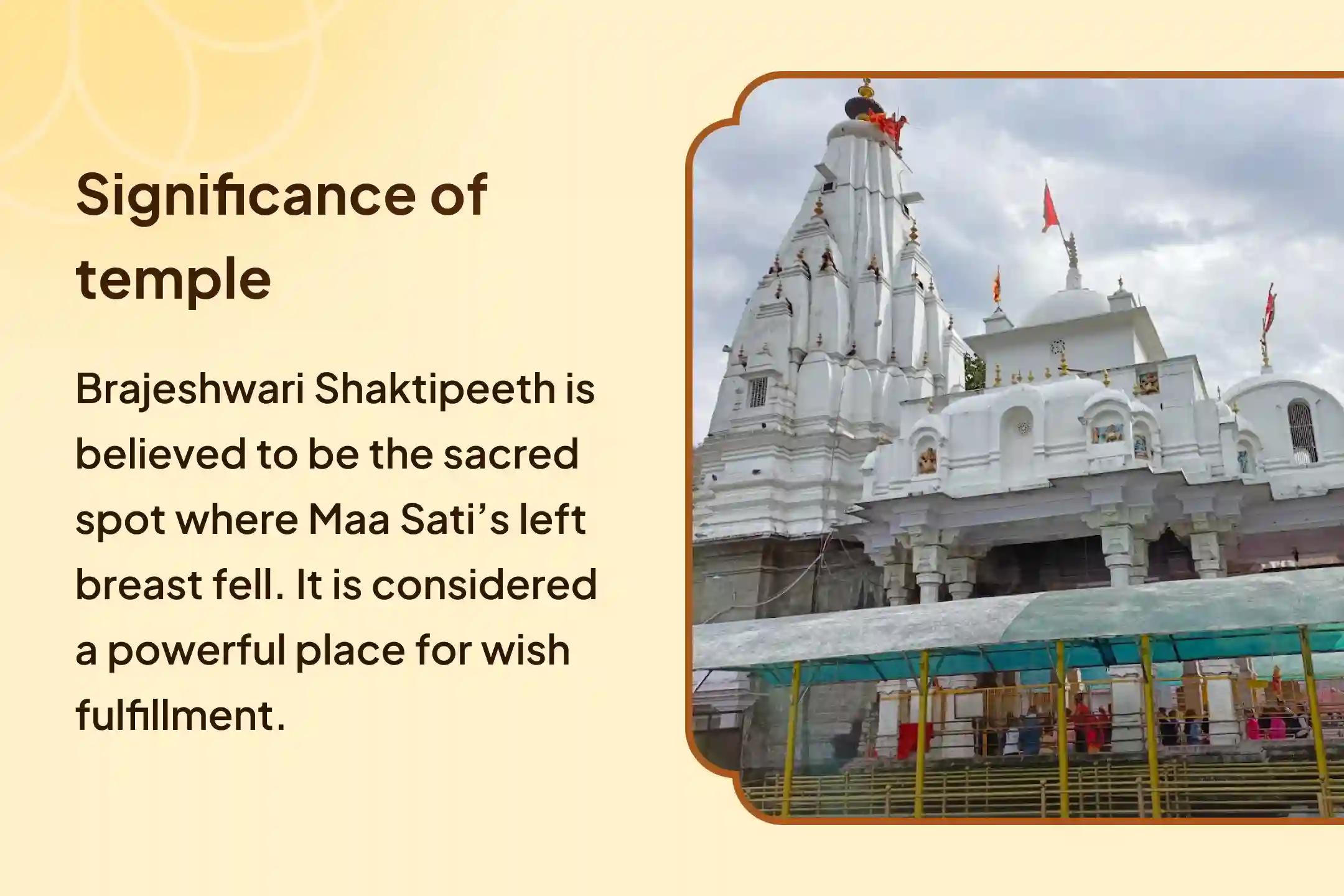 ⭐ Overwhelmed by life’s challenges? Seek the blessings of Maa Brajeshwari this Tuesday to gain courage and unwavering inner strength ⭐