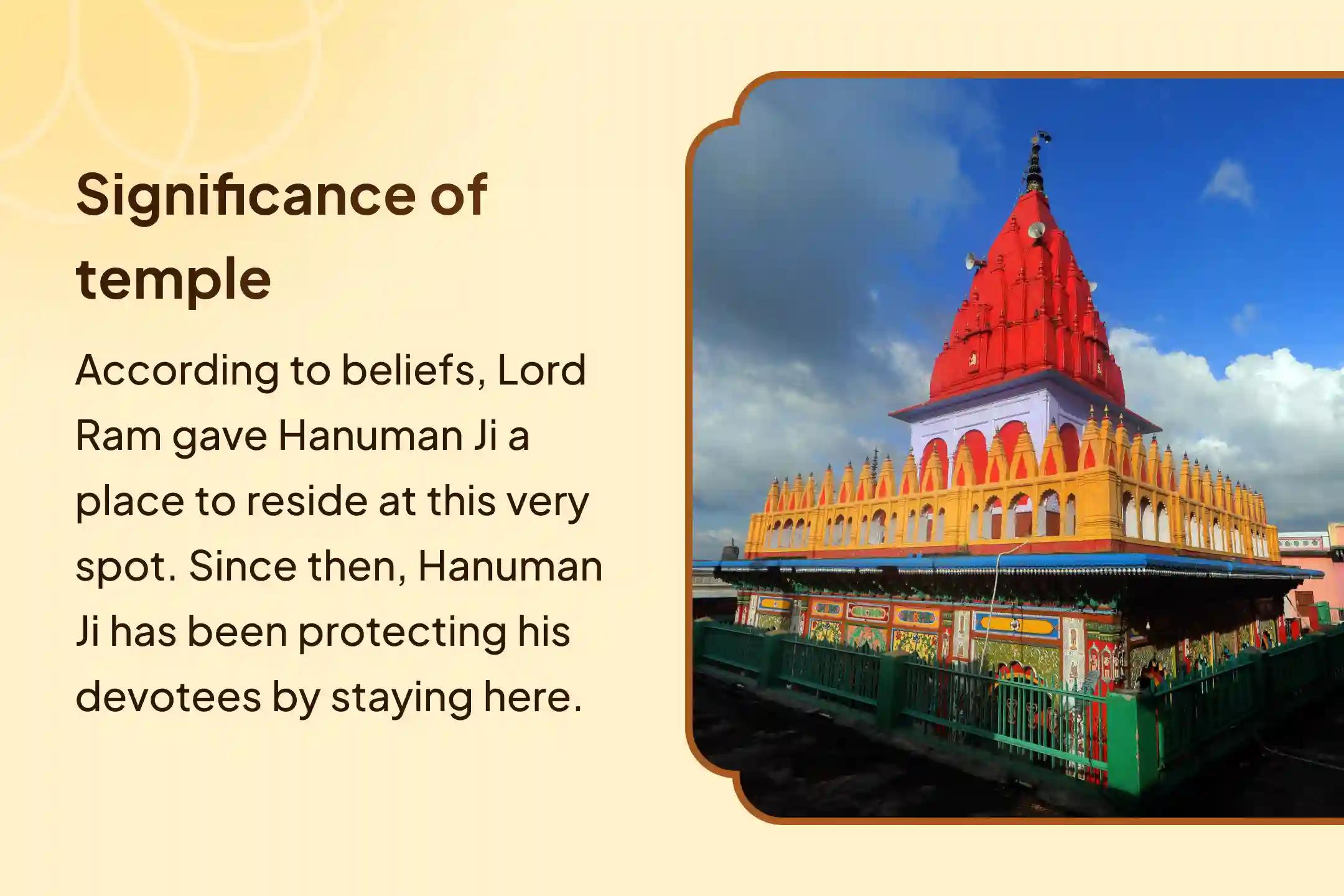 🚩 Join the special Tuesday ritual organized at Shri Hanuman Garhi Temple and pray to Sankat Mochan Hanuman Ji to grant you the power, courage, and protection to fight every challenge in life 💫💪🙏