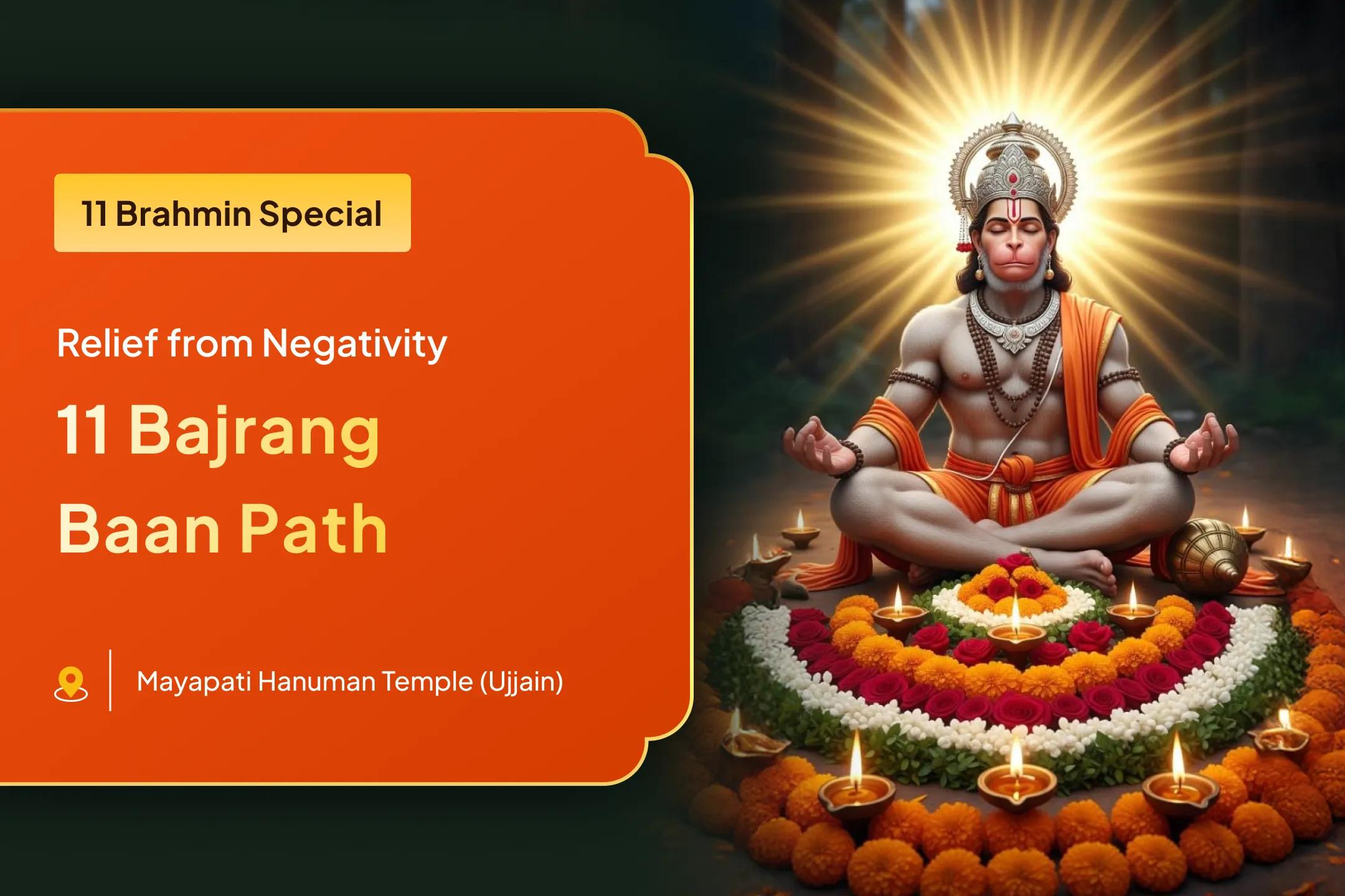 Join us at Mayapati Hanuman Temple 🛕 for the powerful 11 Bajrang Baan ...
