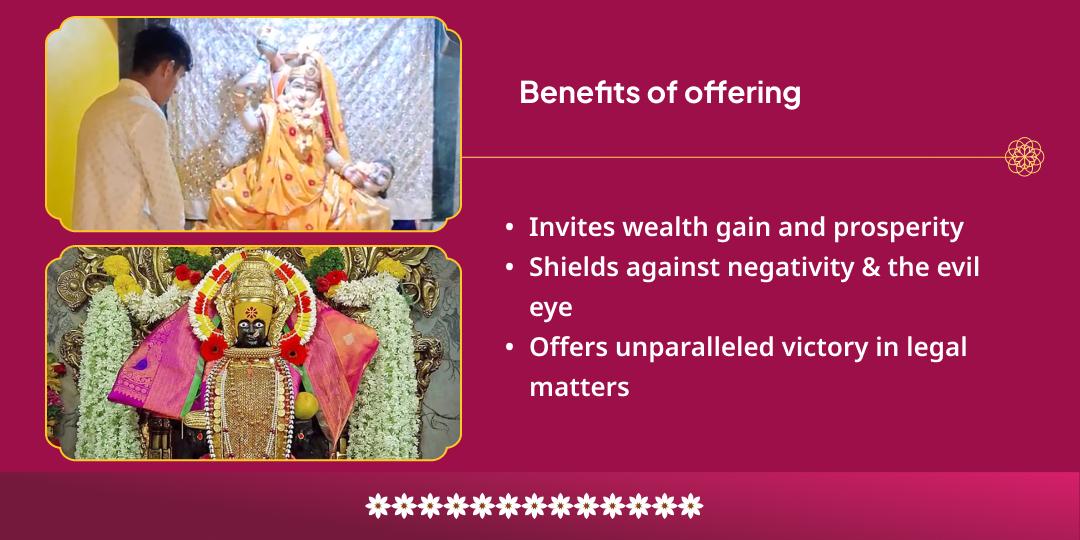 Durgashtami Baglamukhi-Mahalakshami Shaktipeeth Dual Temple Chadhava