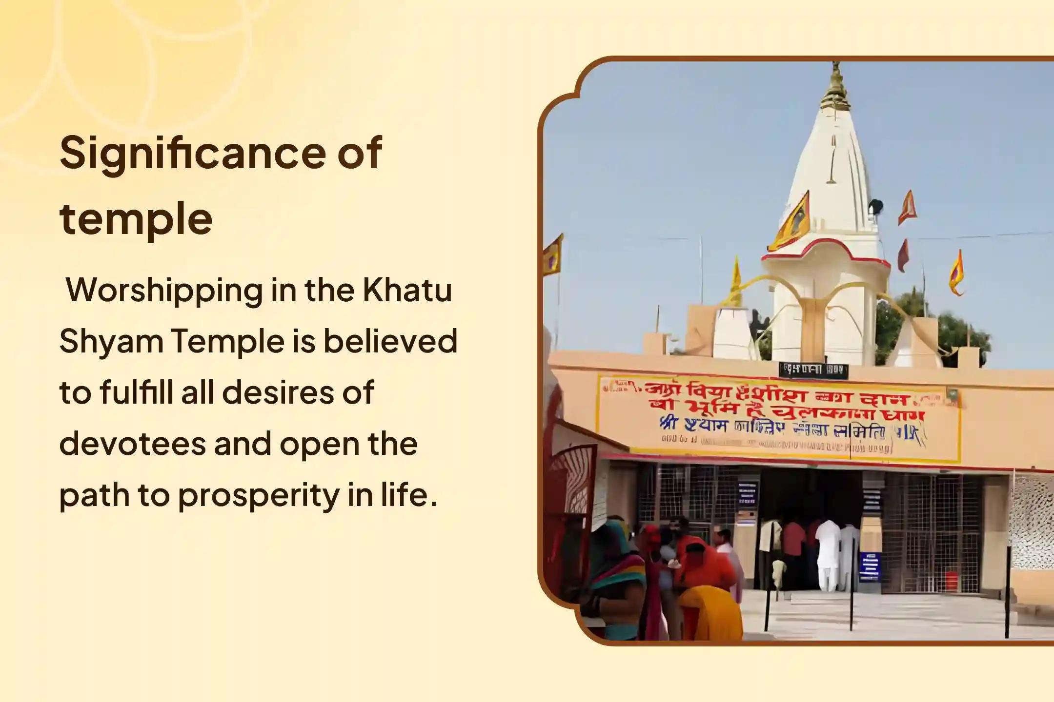 🚩 A golden opportunity to worship Shri Khatu Shyam for protection in business, growth, and progress in life 🚩