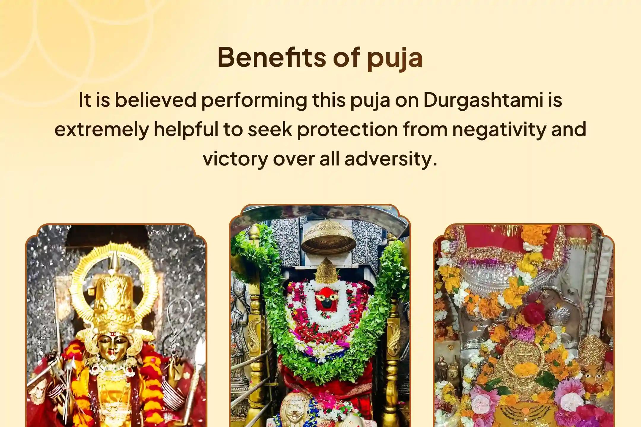 🌺🌸On Sacred Durgashtami, the Divine Grace of Maa Durga can burn away all Negativity, Perform Durga Saptashati Path and Chandi Mahayagya To Feel Maa Durga’s Divine Blessings.🌺🌸