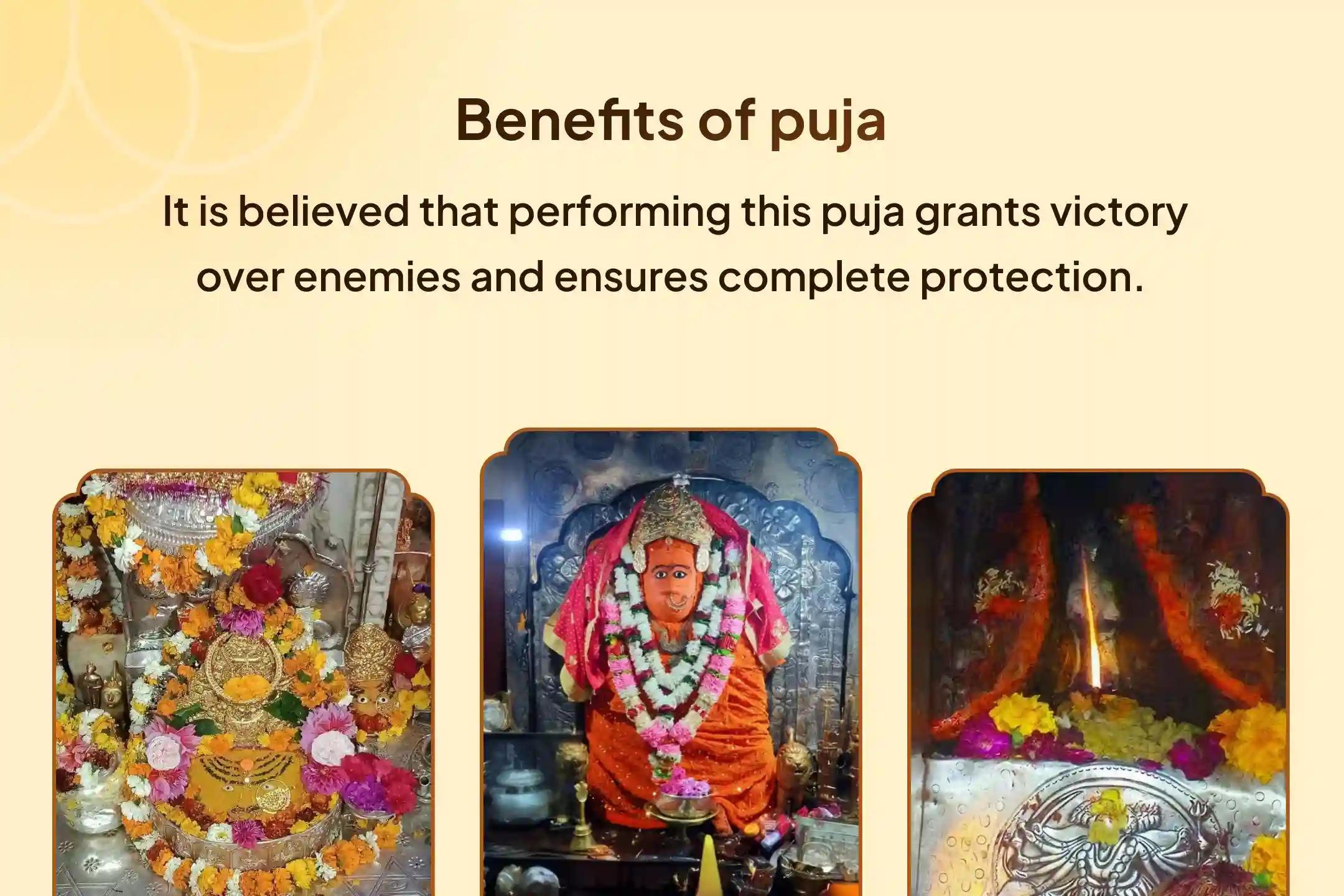 🕉️🌺✨ On the most auspicious day for Devi Sadhana, perform the Tri-Shakti Sankalp and Rakt Pushpa Archana for victory over enemies and complete protection!