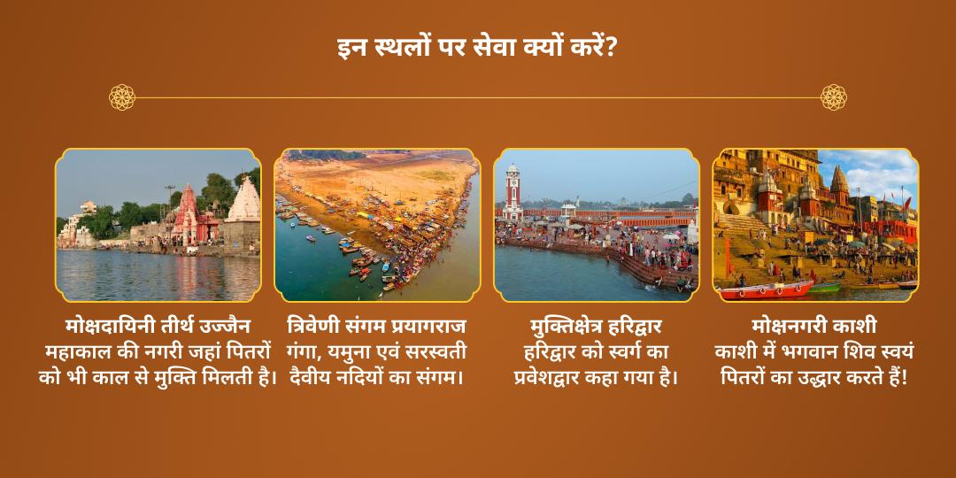 अक्षय नवमी हरिद्वार, प्रयागराज, काशी एवं उज्जैन 4 तीर्थ ब्राह्मण सेवा