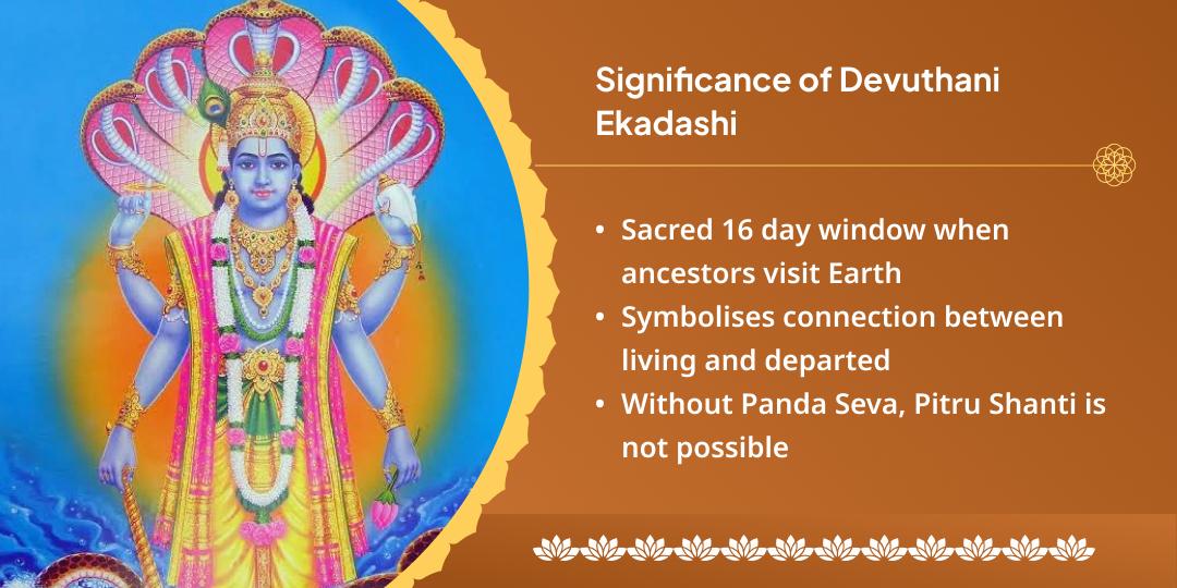 Devuthani Ekadashi Moksha Teertha Gaya Pitru Shanti Panda Seva