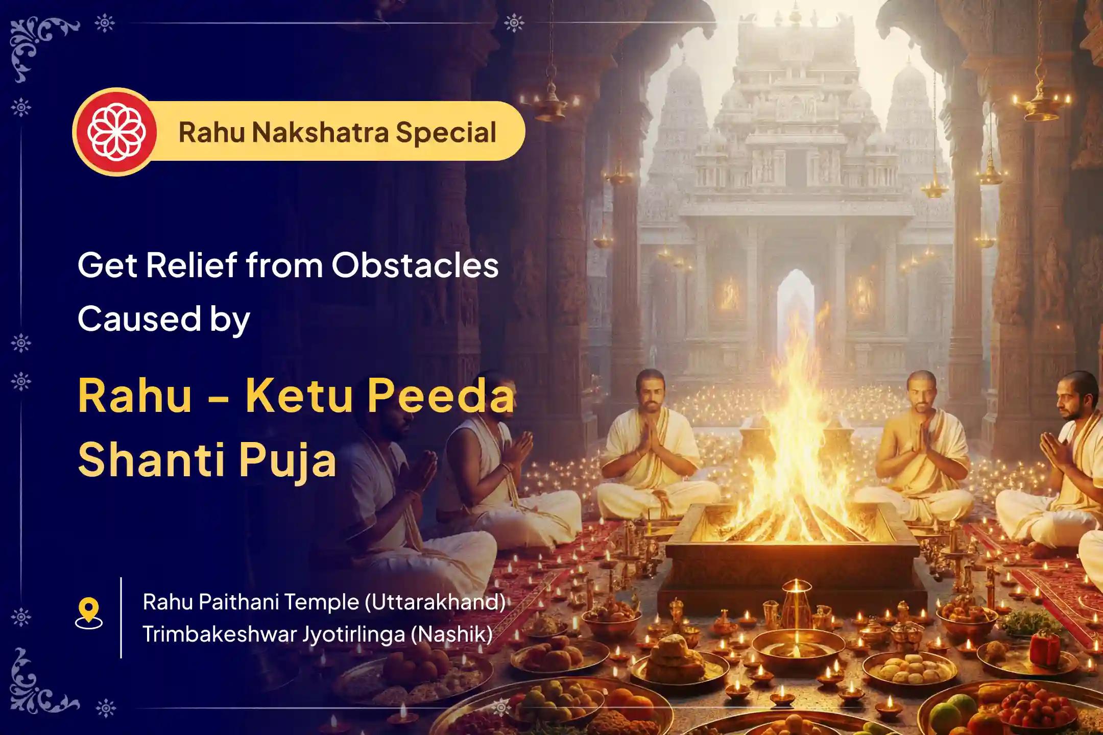 🌑 Special Rahu-Ketu Puja for Mental Peace and Better Decision Making
