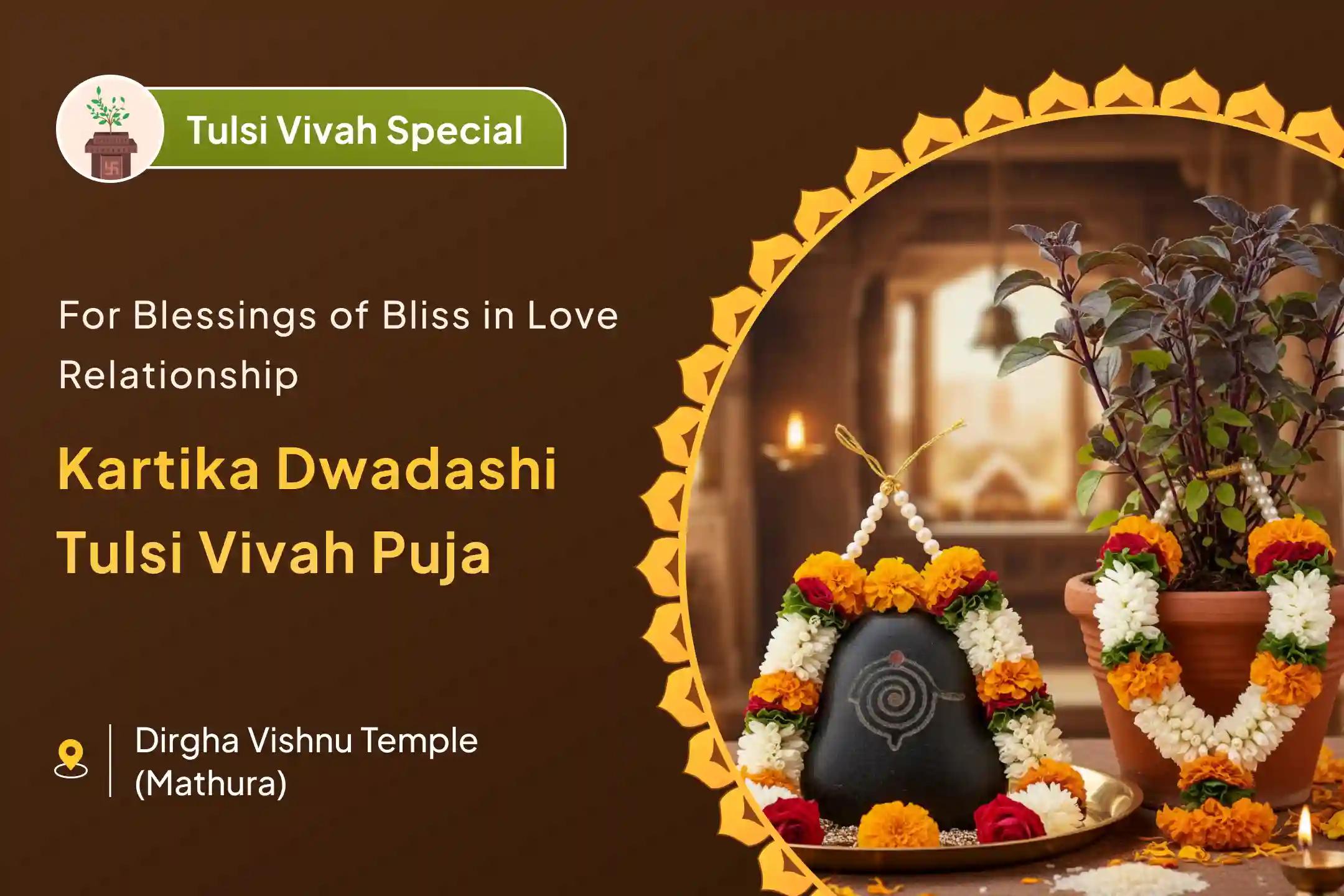 🪔 On Kartika Dwadashi, light a lamp of devotion. Let Tulsi Vivah bring purity to the heart, peace to the mind, and blessings of abundance to the household.✨🕉️