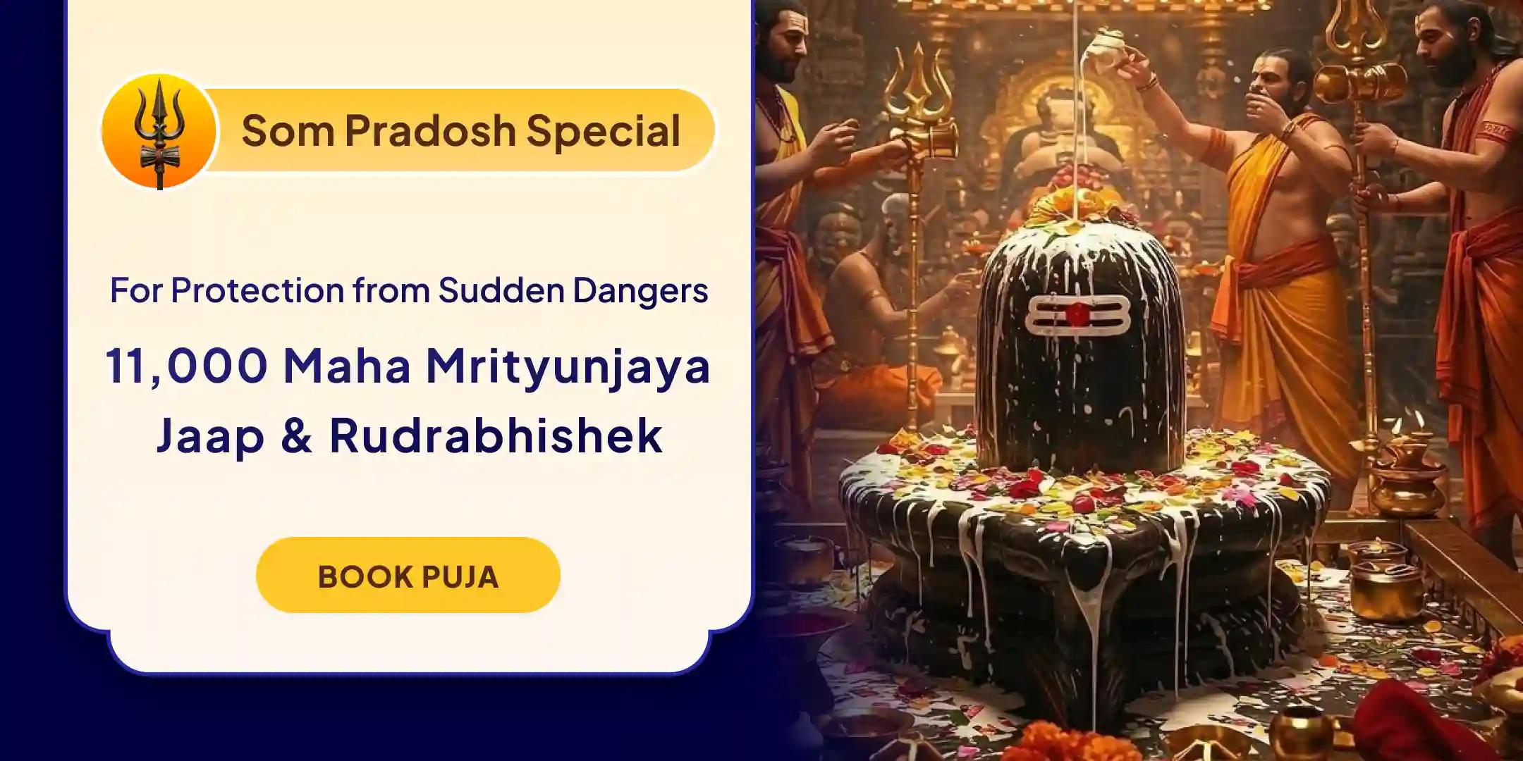 11,000 Mahamrityunjaya Mantra Jaap & Rudrabhishek