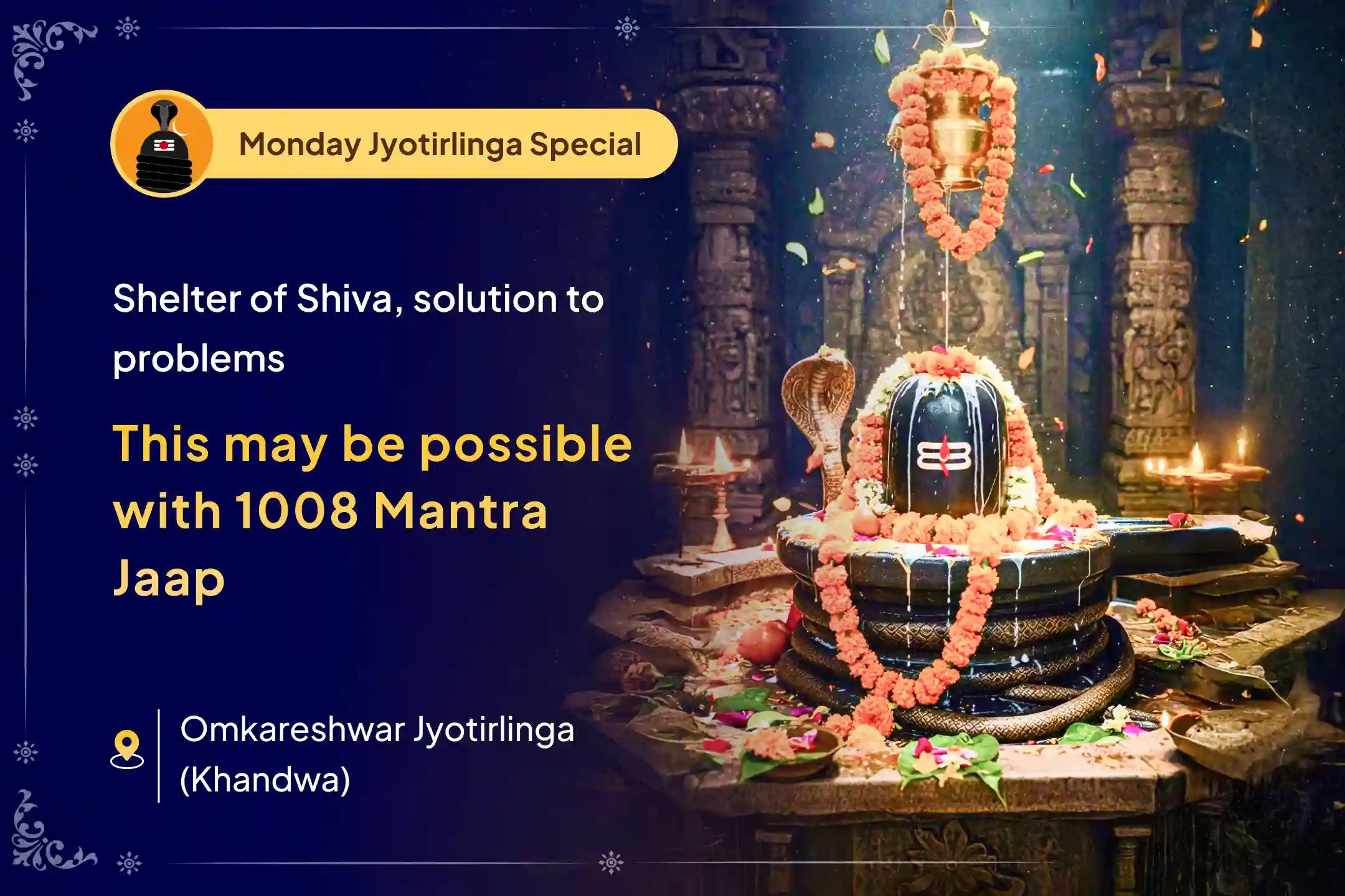 🕉️ When the mind is restless and the path seems unclear, then Shiva is the calm light that shows the direction from within. Take a step towards that light—by becoming a part of the special ritual performed at Shri Omkareshwar Jyotirlinga