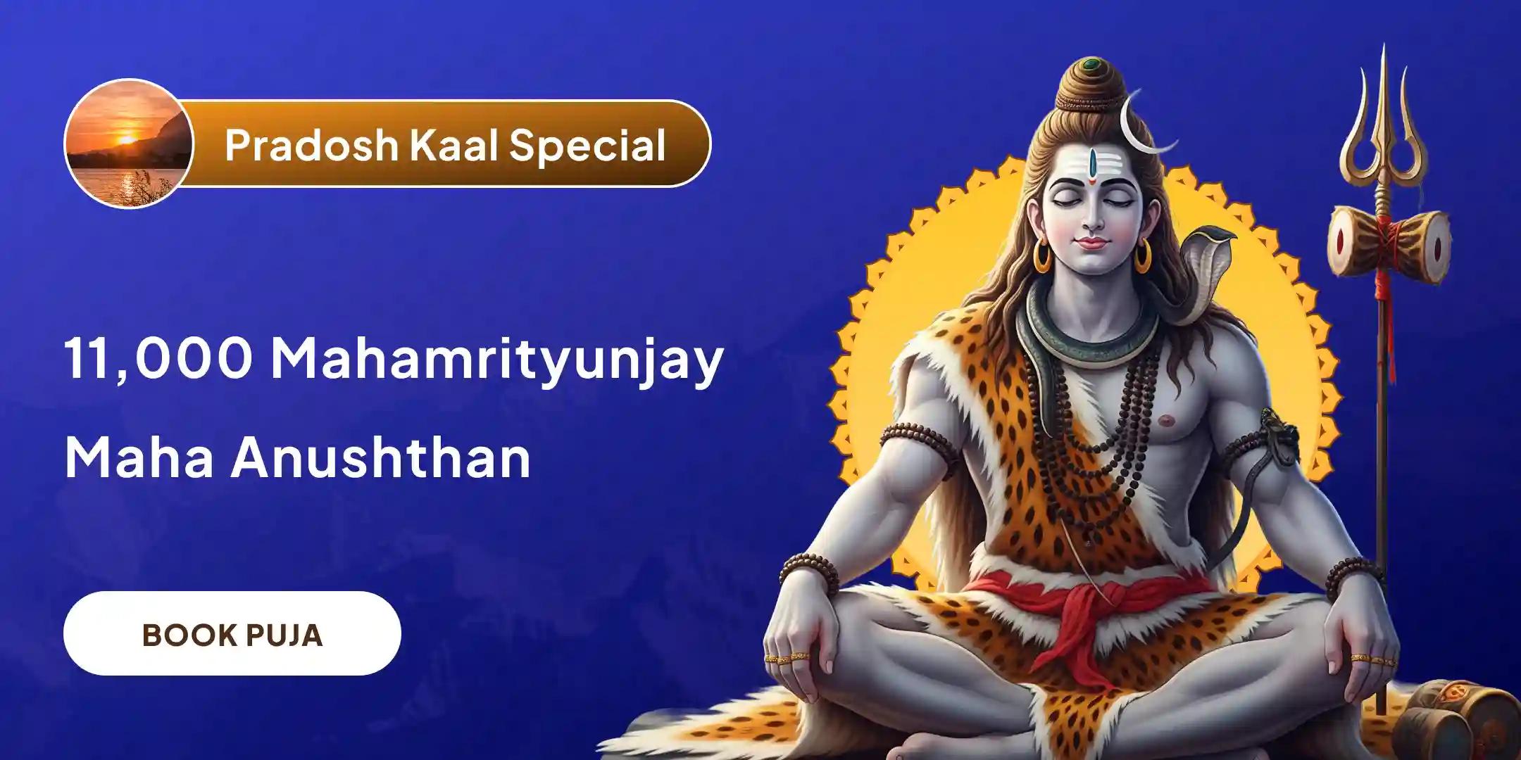 Omkareshwar 11,000 Mahamrityunjay Maha Anusthan and Panchamrit Rudrabhishek