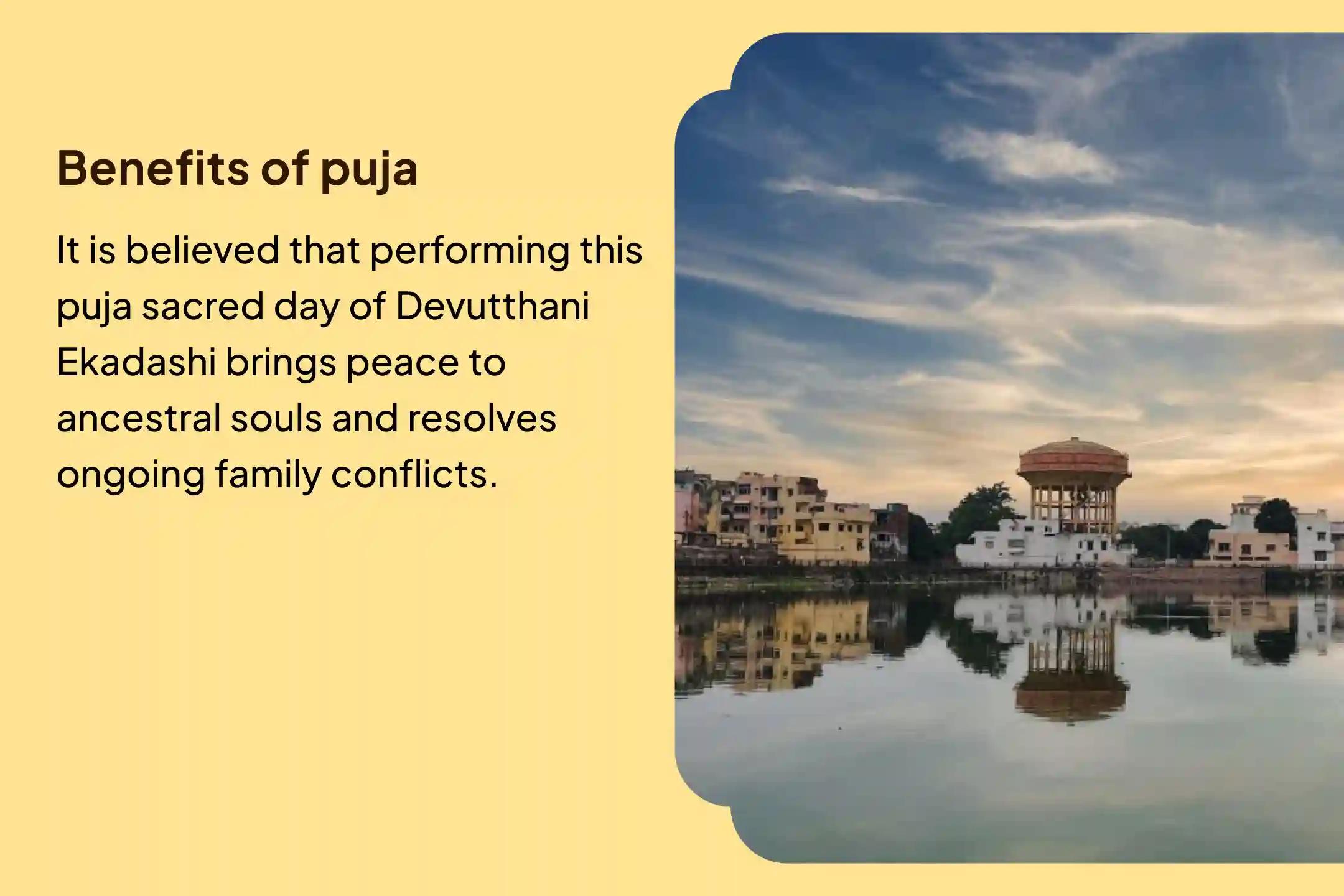 Perform the Devutthani Ekadashi Kashi Pitru Shanti Special Pitru Dosh Shanti Mahapuja and Kashi Ganga Aarti for the Peace of Ancestors' Souls and Resolving Family Disputes