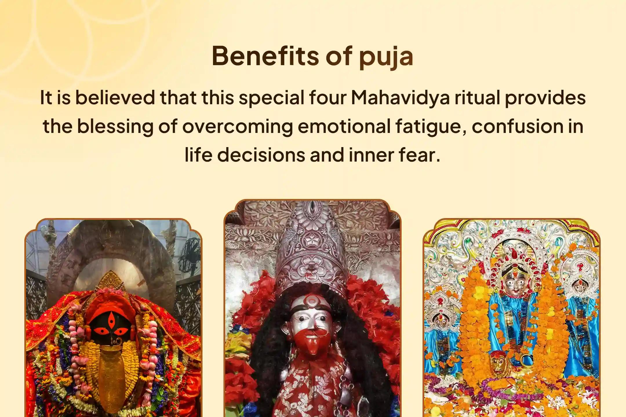 🪷 On this Purnima, be a part of the virtue of a special Mahapuja not in 1 but in 3 Shaktipeeths