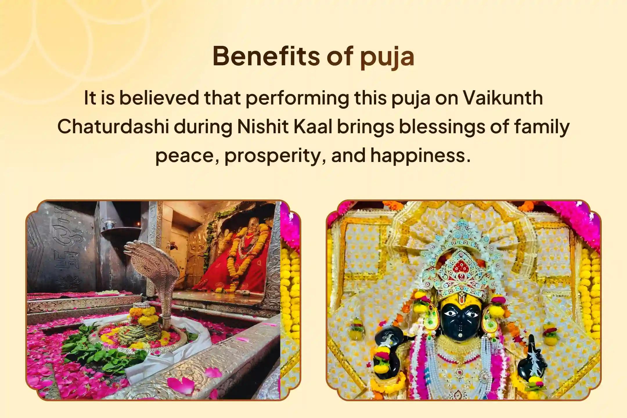 Do you feel stuck in a cycle of troubles where success is hard to achieve and peace seems distant? The combined grace of Lord Shiva and Lord Vishnu on Vaikunth Chaturdashi brings ultimate liberation. 🙏