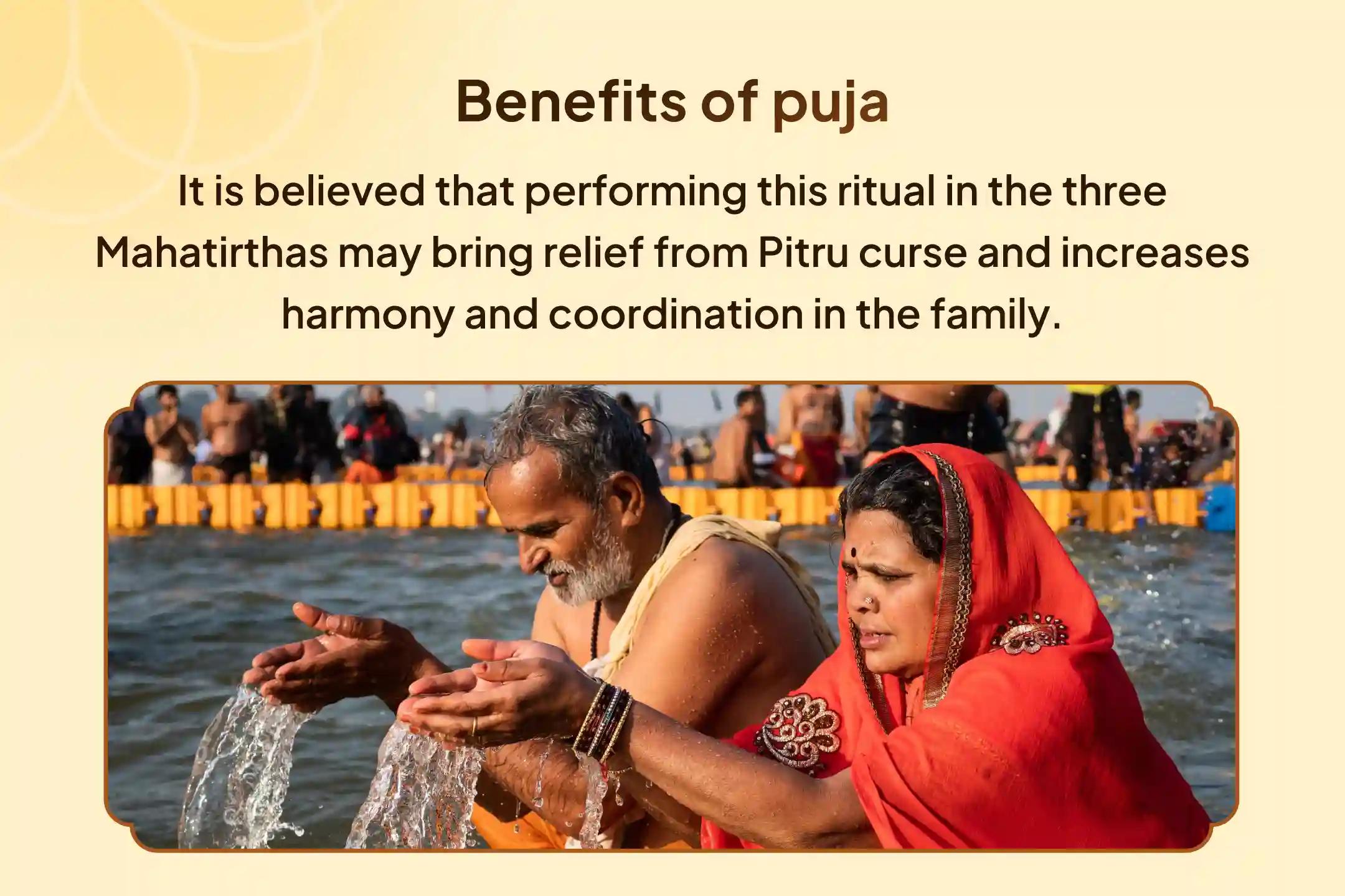 🌿 On the last three dates of the end of Kartik month, Pitru Shanti Mahapuja will be held simultaneously in three holy pilgrimage sites like Gaya, Gokarna, and Kashi 🙏✨