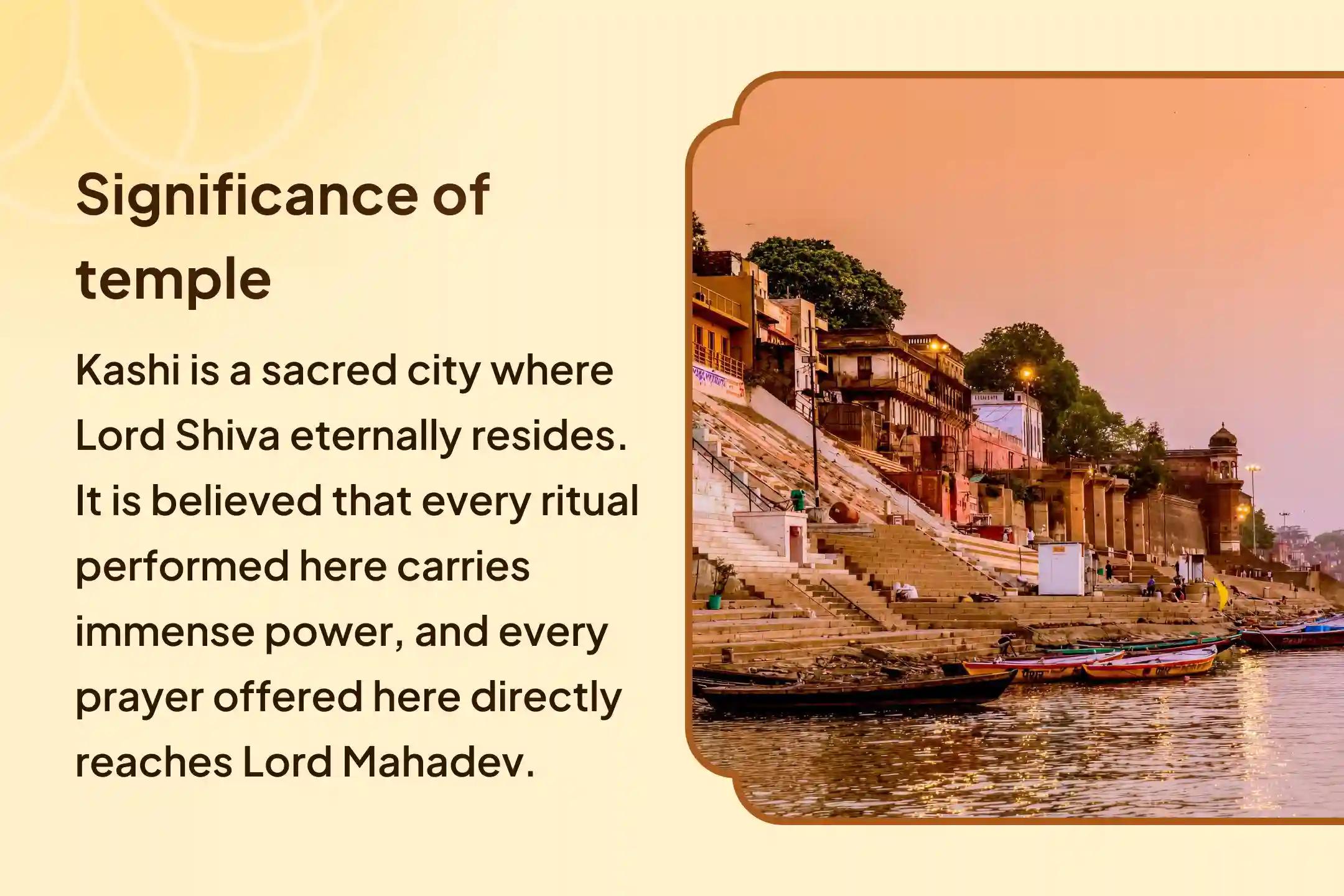 ✨ On the sacred occasion of Dev Deepawali, join in the auspicious Nishit Kaal (midnight period) for blessings of good health 🙏 and liberation from sins 🌿 through the Ganga Panchamrit Abhishek, Ganga Aarti 🌊, and 21,000 Deep Daan 🪔 held in Kashi