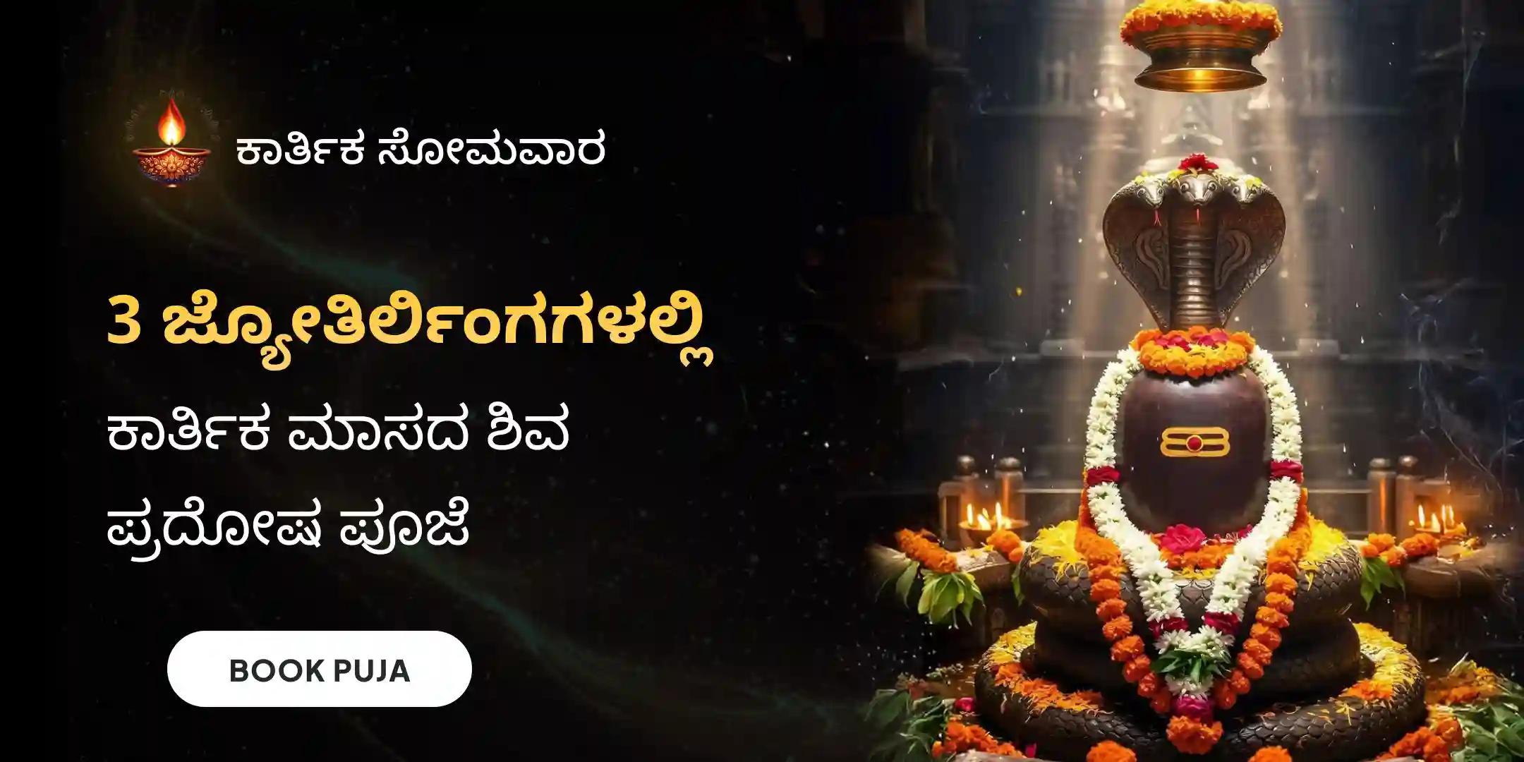 3 ಜ್ಯೋತಿರ್ಲಿಂಗಗಳು – ತ್ರಿಂಬಕೇಶ್ವರ, ಓಂಕಾರೇಶ್ವರ ಮತ್ತು ಘೃಷ್ಣೇಶ್ವರರಲ್ಲಿ ರುದ್ರಾಭಿಷೇಕ ಮತ್ತು ರುದ್ರ ಹೋಮ